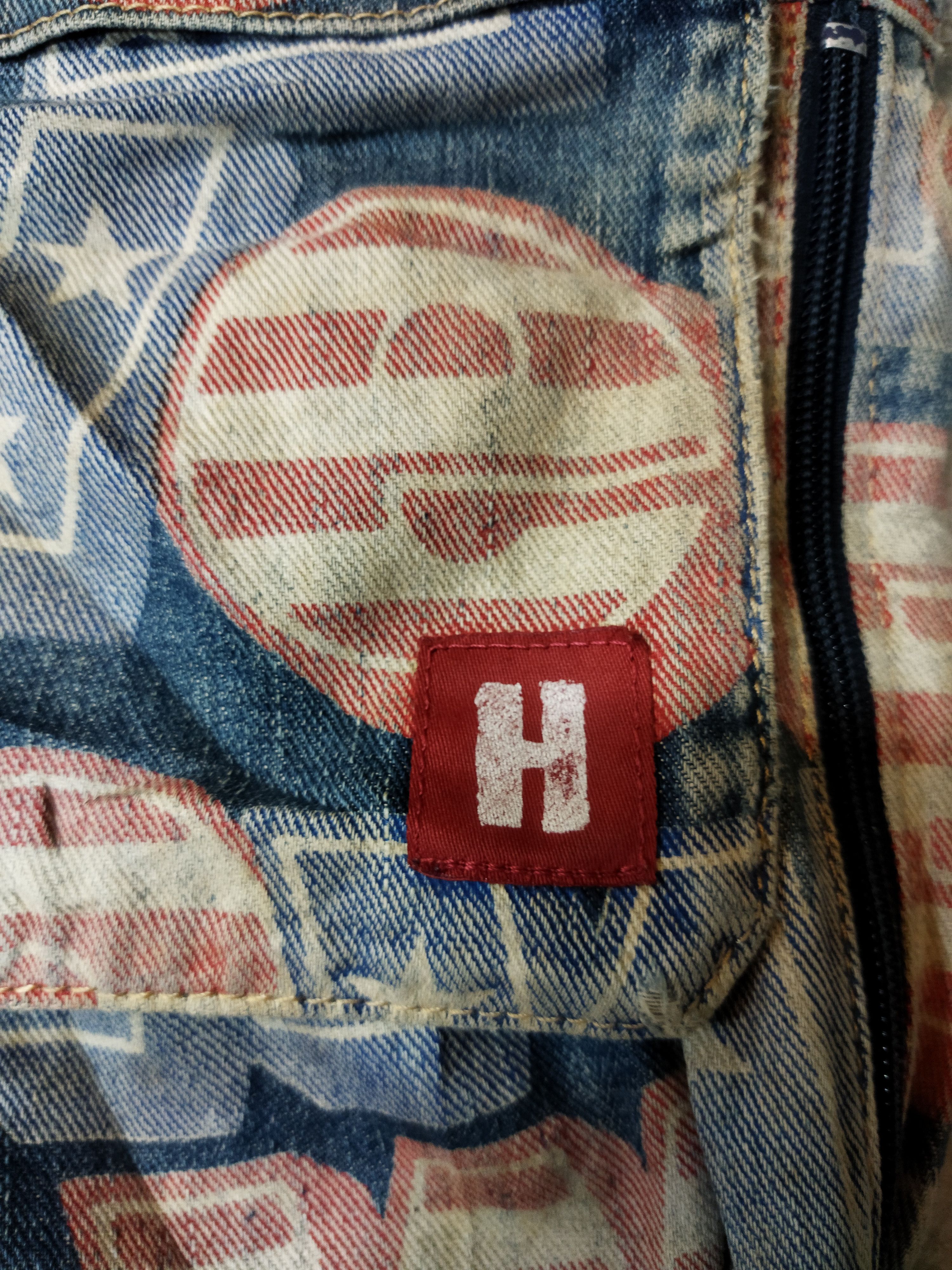 Hysteric Glamour Vintage Hysteric Glamour Denim Sling Bag Size ONE SIZE - 3 Thumbnail