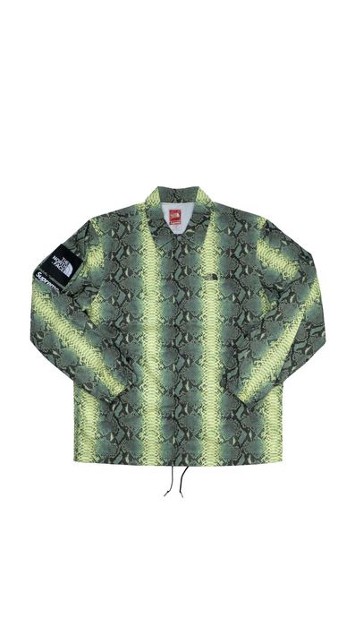 Supreme Supreme The North Face Snakeskin Taped Seam Coaches Jacket