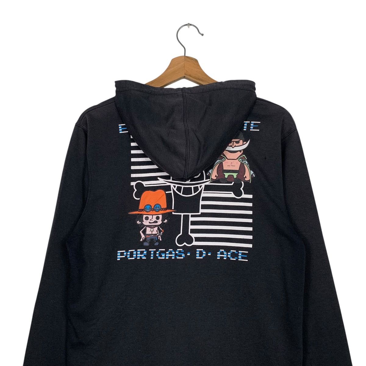 Anime Vintage Y2K Anima One Piece Zipper Hoodie Size US M / EU 48-50 / 2 - 8 Thumbnail