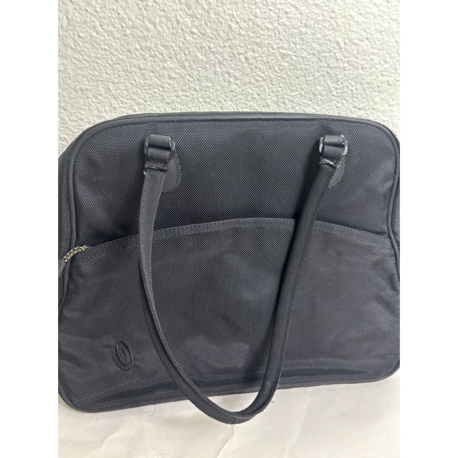 Vintage Timbuk2 Marina Computer Padded Laptop Handbag Shoulder Bag Black - Medium Women’s Nylon Exterior Padded Laptop Case Bag Size ONE SIZE - 3 Thumbnail