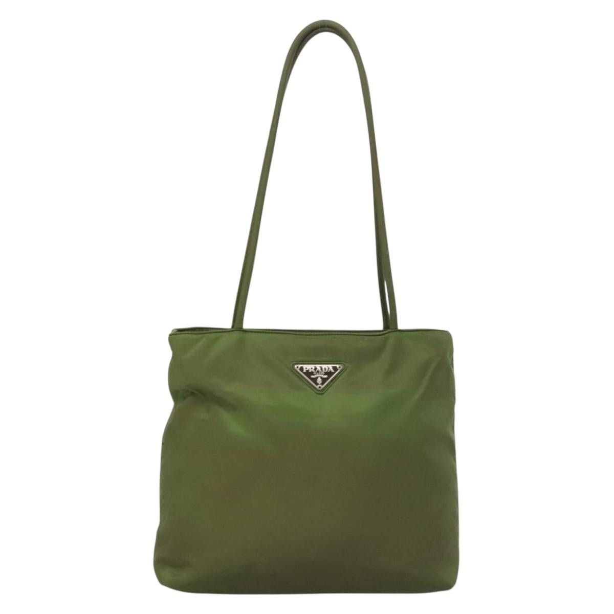 Prada PRADA Tote Bag Nylon Green Size ONE SIZE - 2 Thumbnail