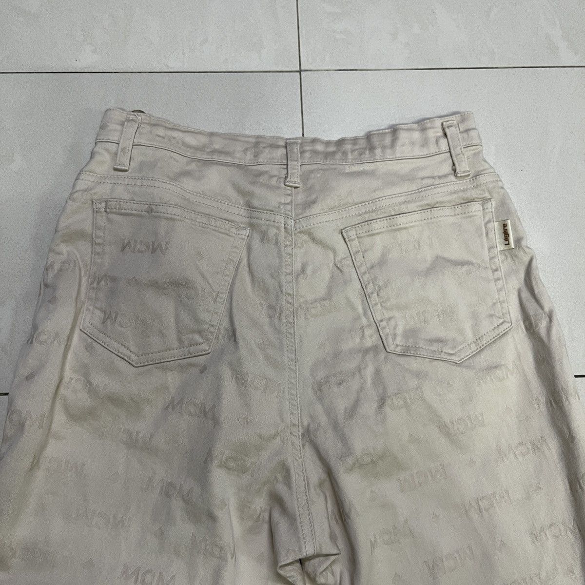 MCM × Vintage Vintage MCM Monogram Pants Size 30" / US 8 / IT 44 - 12 Thumbnail