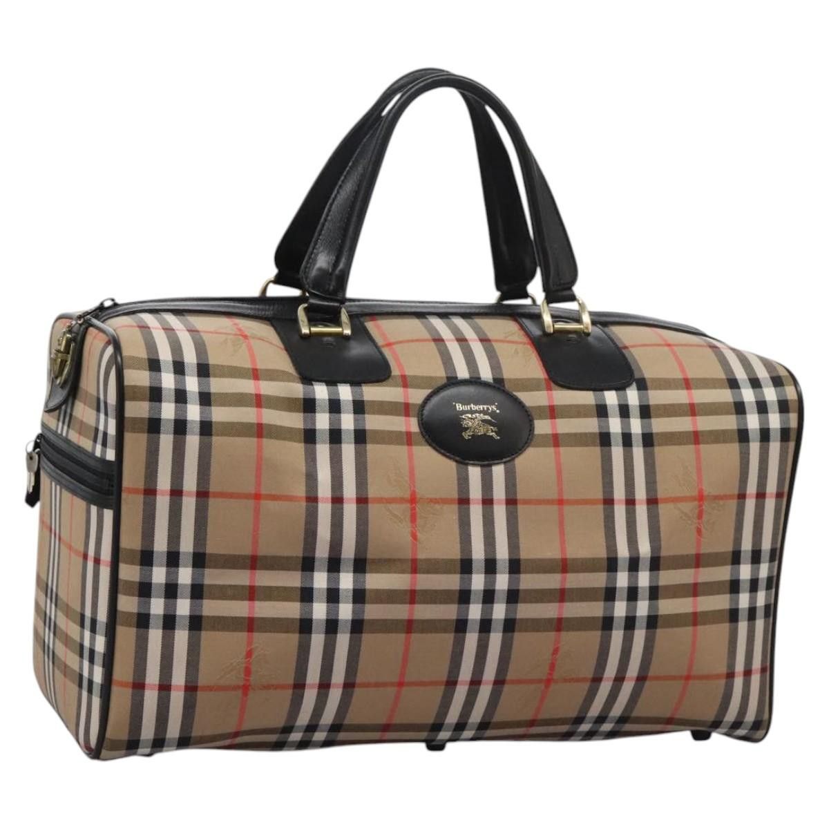 Burberry Nova Check Boston Bag | Grailed