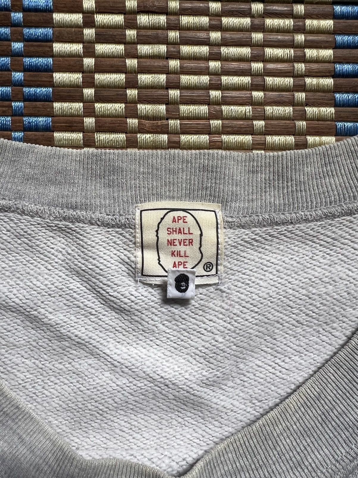 Bape × Vintage Vintage A Bathing Ape Oosaru Face Sweat L Initial Size US L / EU 52-54 / 3 - 6 Thumbnail