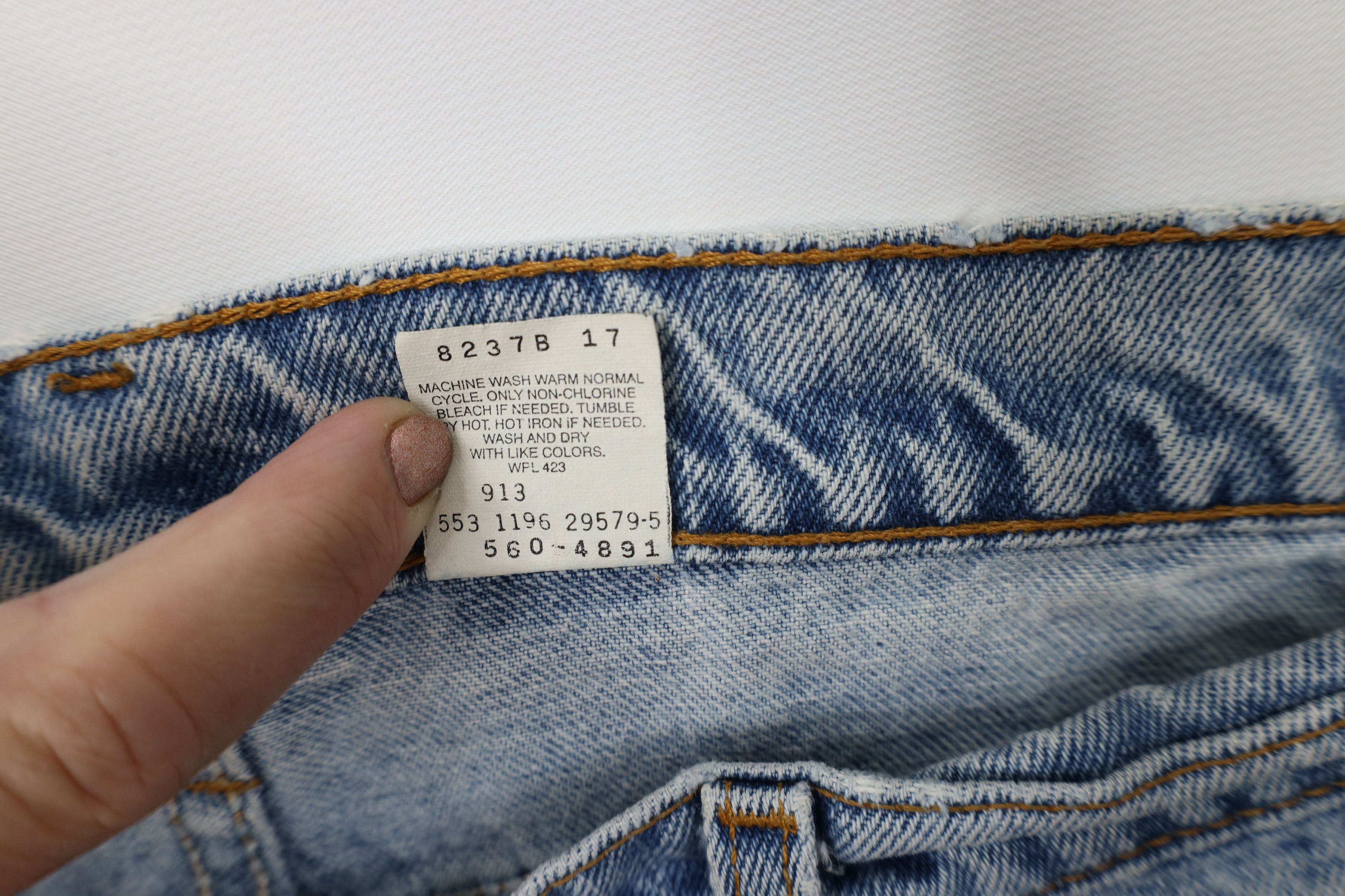 Levi's Vintage 90s Levi 560 Loose Fit Tapered Leg Jeans Blue USA Size US 36 / EU 52 - 9 Thumbnail