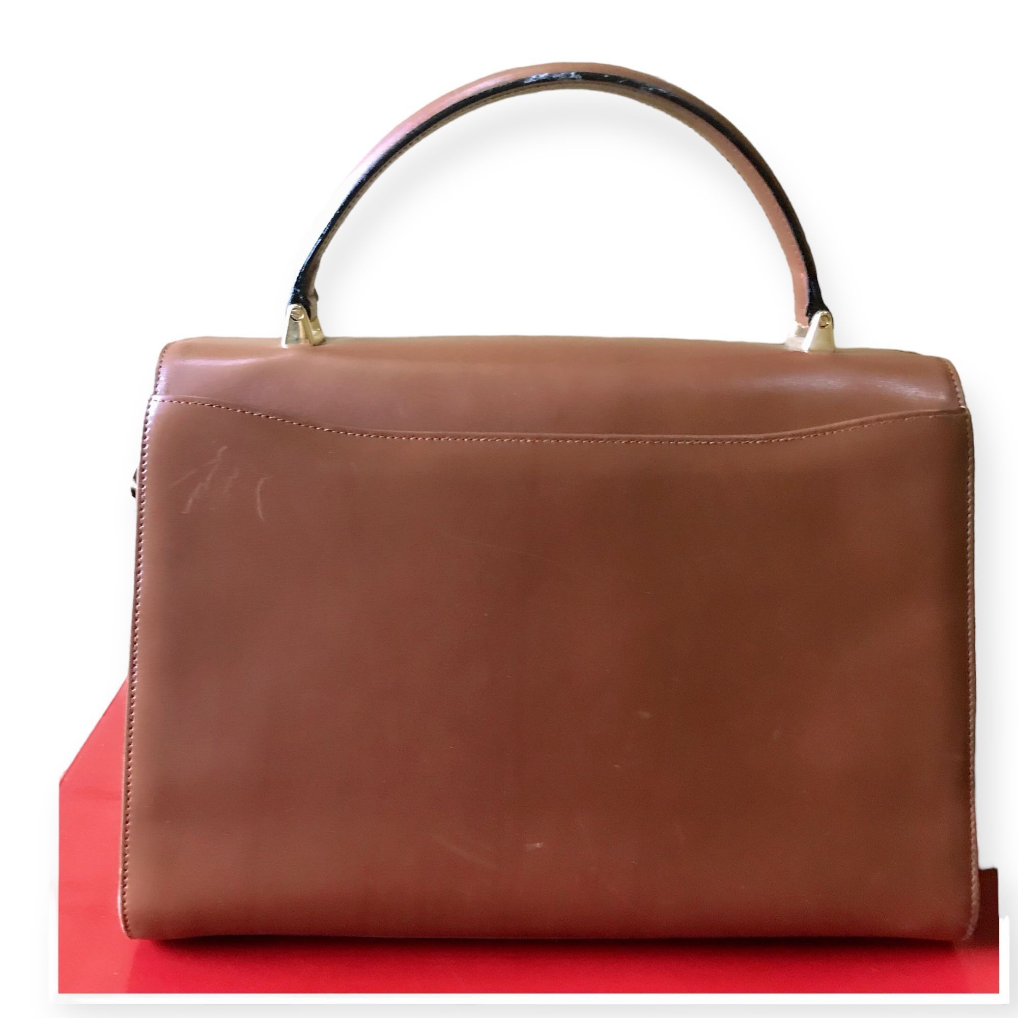 Salvatore Ferragamo Vintage Salvatore Ferragamo Gancini 2 way top handle bag Size ONE SIZE - 3 Thumbnail