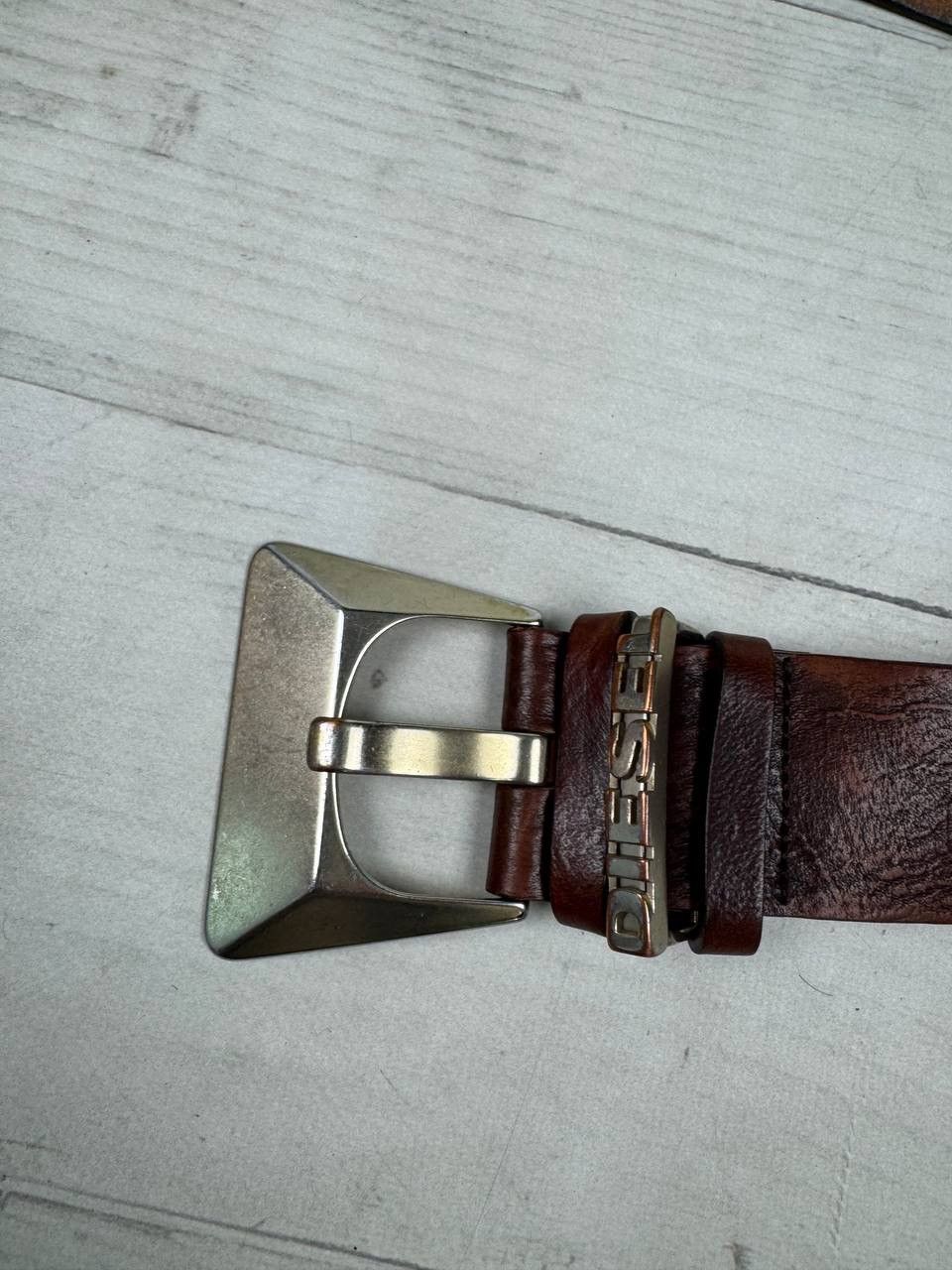 Diesel Vintage Diesel Leather Belt Brown Size ONE SIZE - 2 Thumbnail