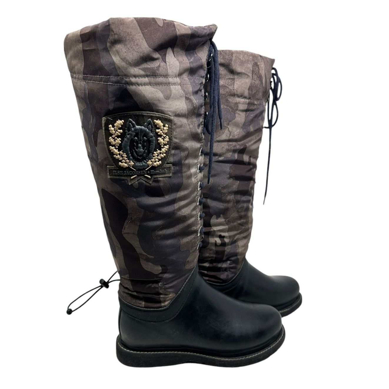 Ilse Jacobsen Ilse Jacobsen soft rubber brown camouflage boots size 7.5 Size US 7.5 / IT 37.5 - 9 Thumbnail