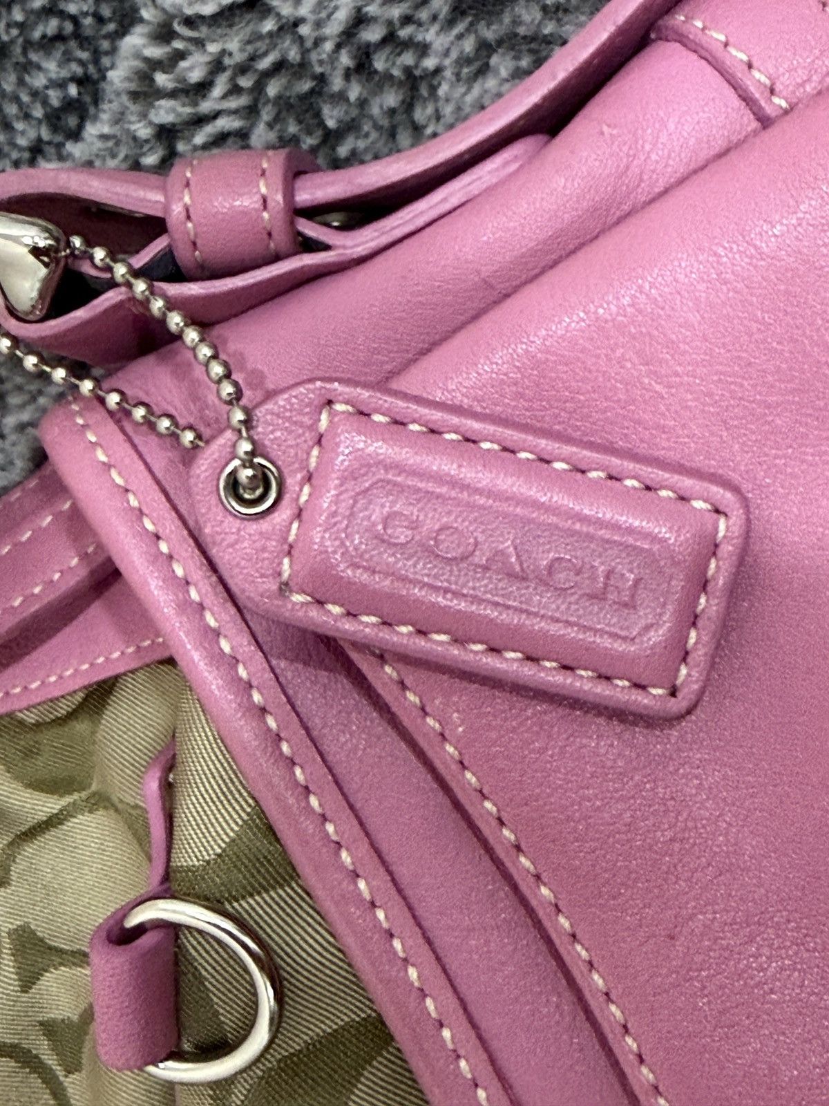 Coach Coach Soho Barbie Pink Leather Shoulder Bag Purse Size ONE SIZE - 2 Thumbnail