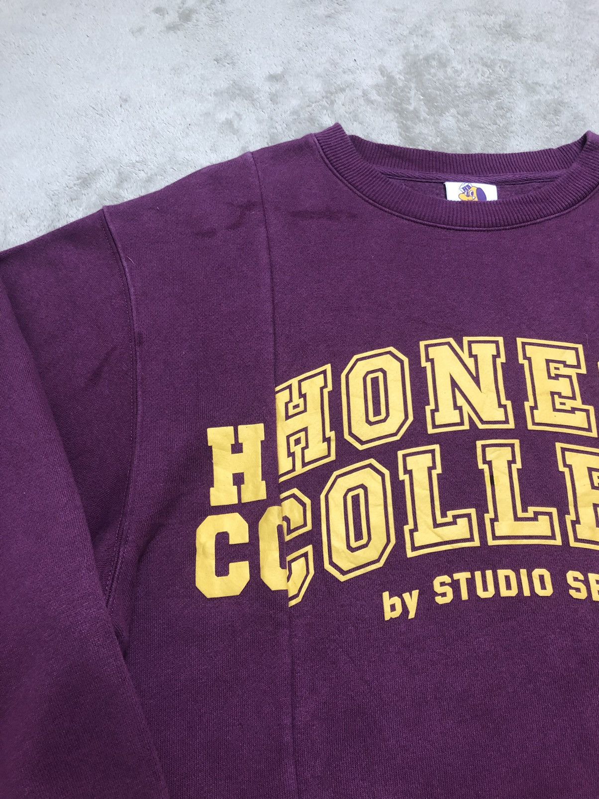 Nigo Honest College by Studio Seven Crewneck Split Sweatshirt Size US M / EU 48-50 / 2 - 4 Thumbnail