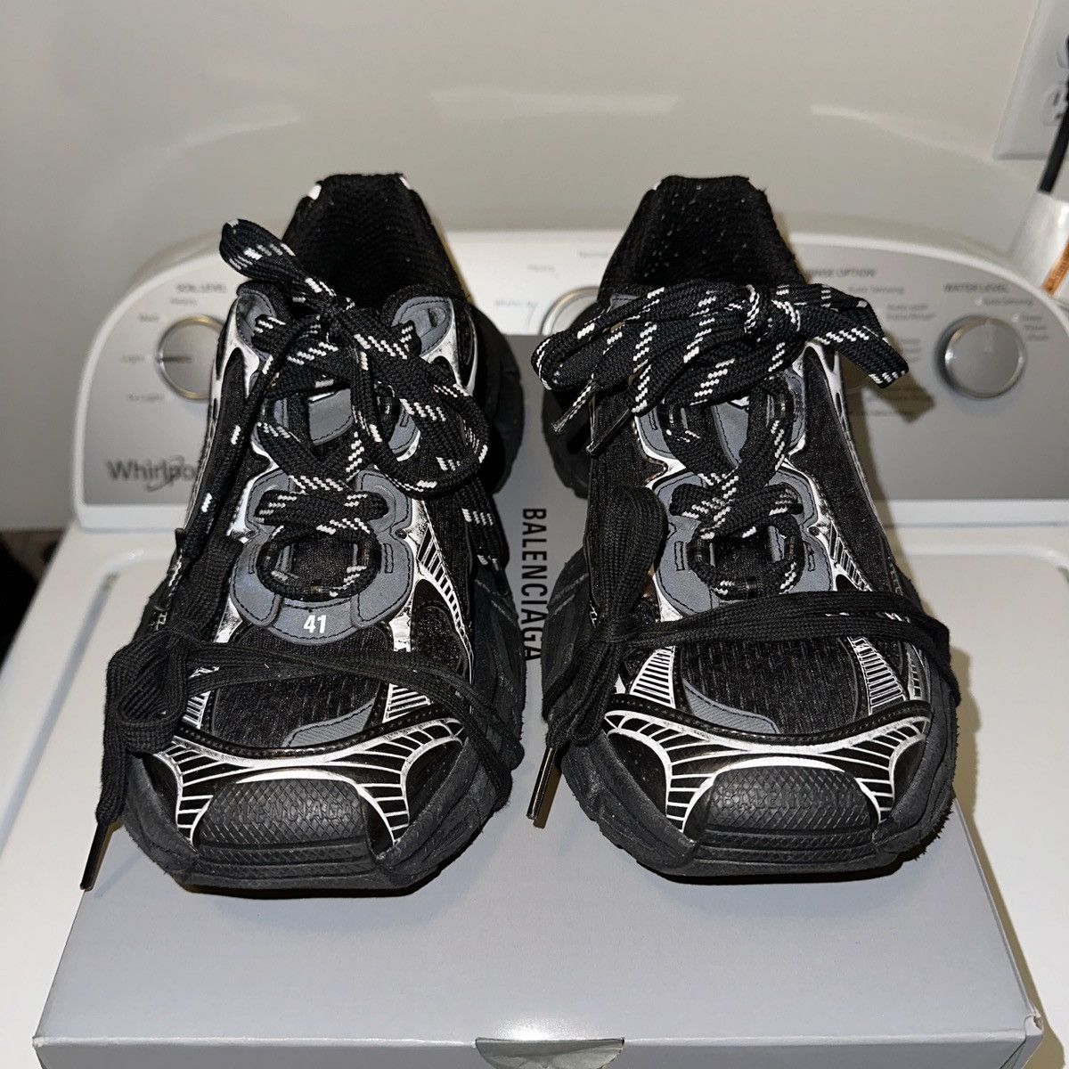 Balenciaga 3XL BLACK Size US 8 / EU 41 - 1 Thumbnail