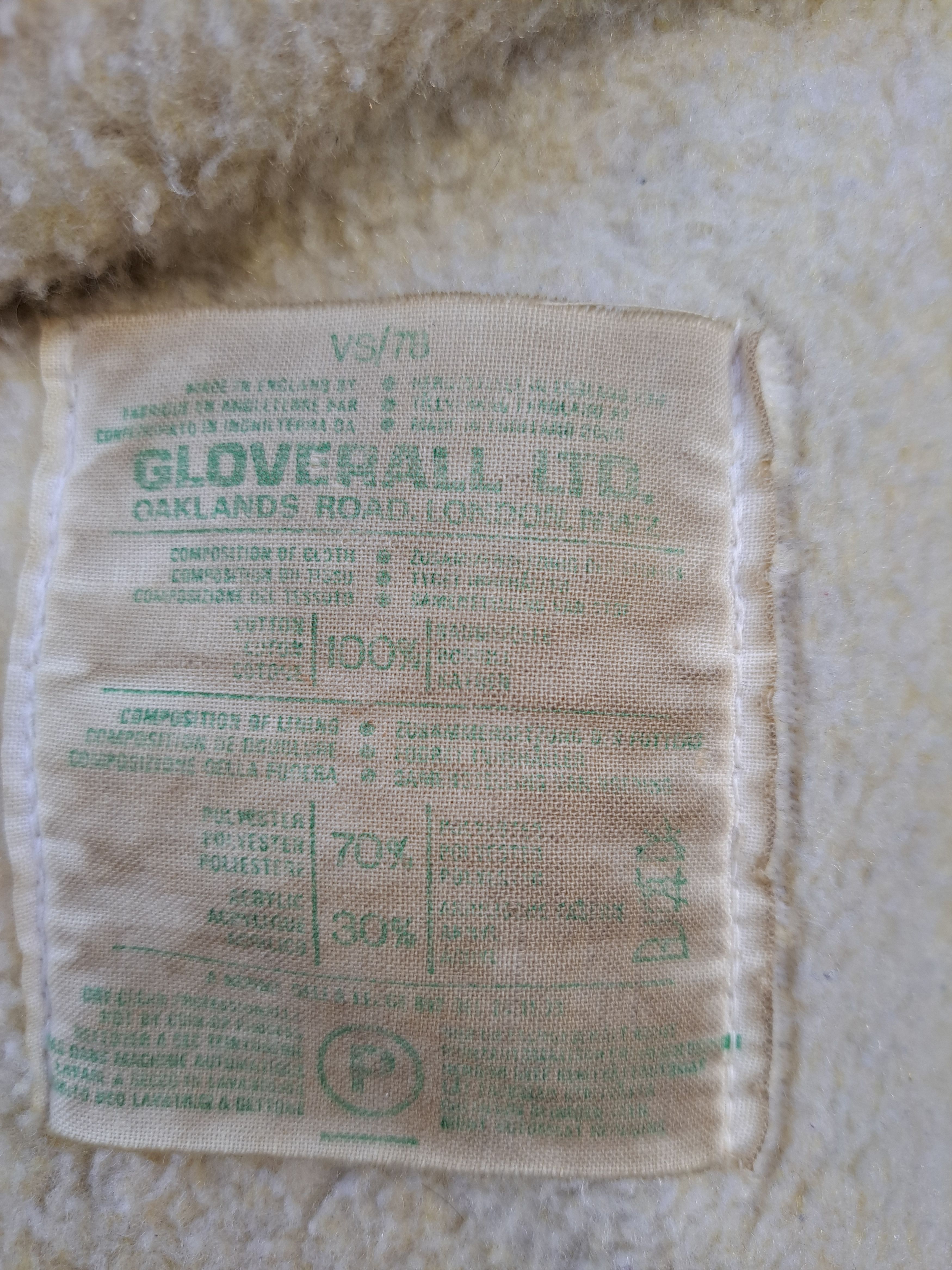 Gloverall Snowdon Pile lined Corduroy duffle Size US XL / EU 56 / 4 - 3 Thumbnail