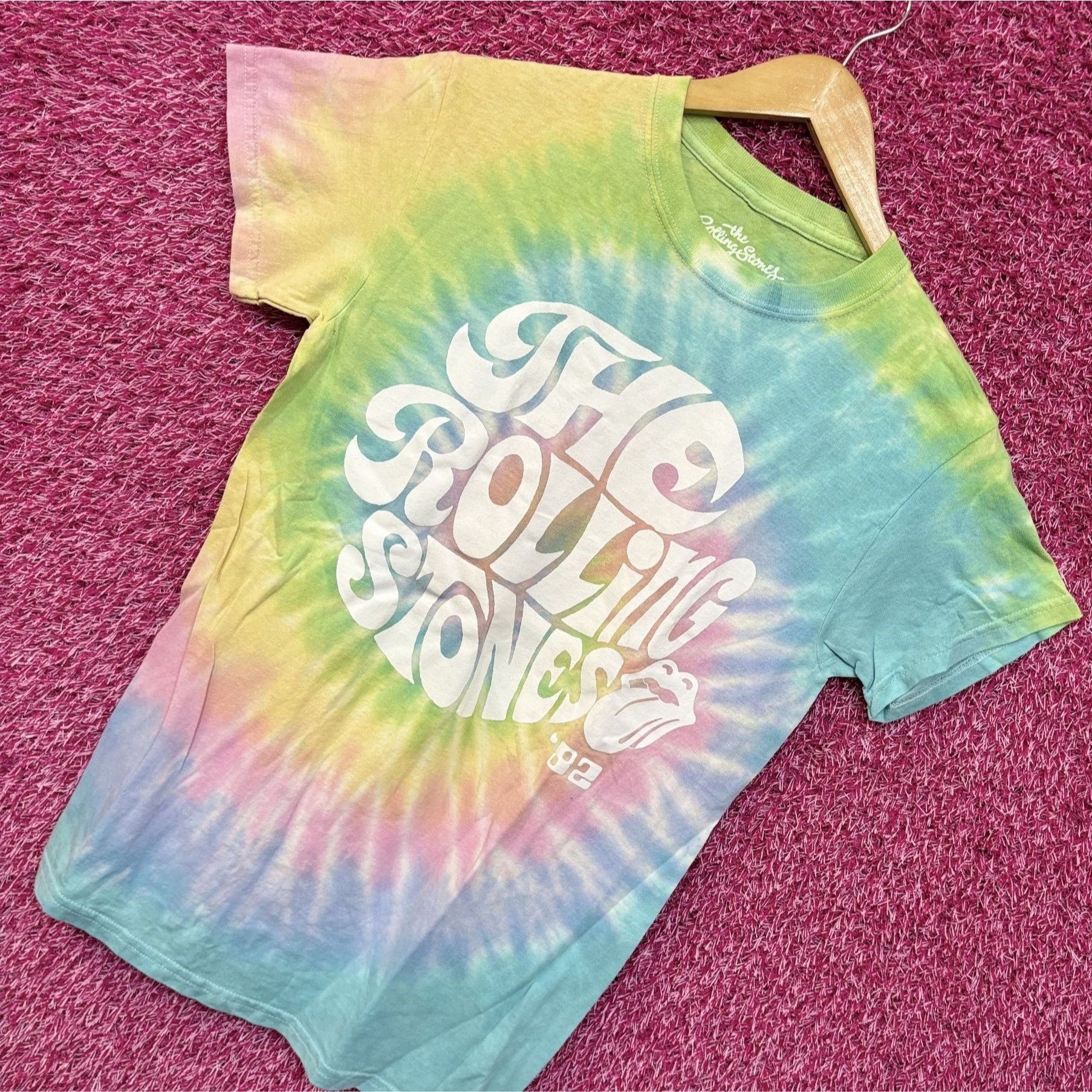 The Rolling Stones The Rolling Stones 1982 Pastel tiedye size small Size US S / EU 44-46 / 1 - 3 Thumbnail