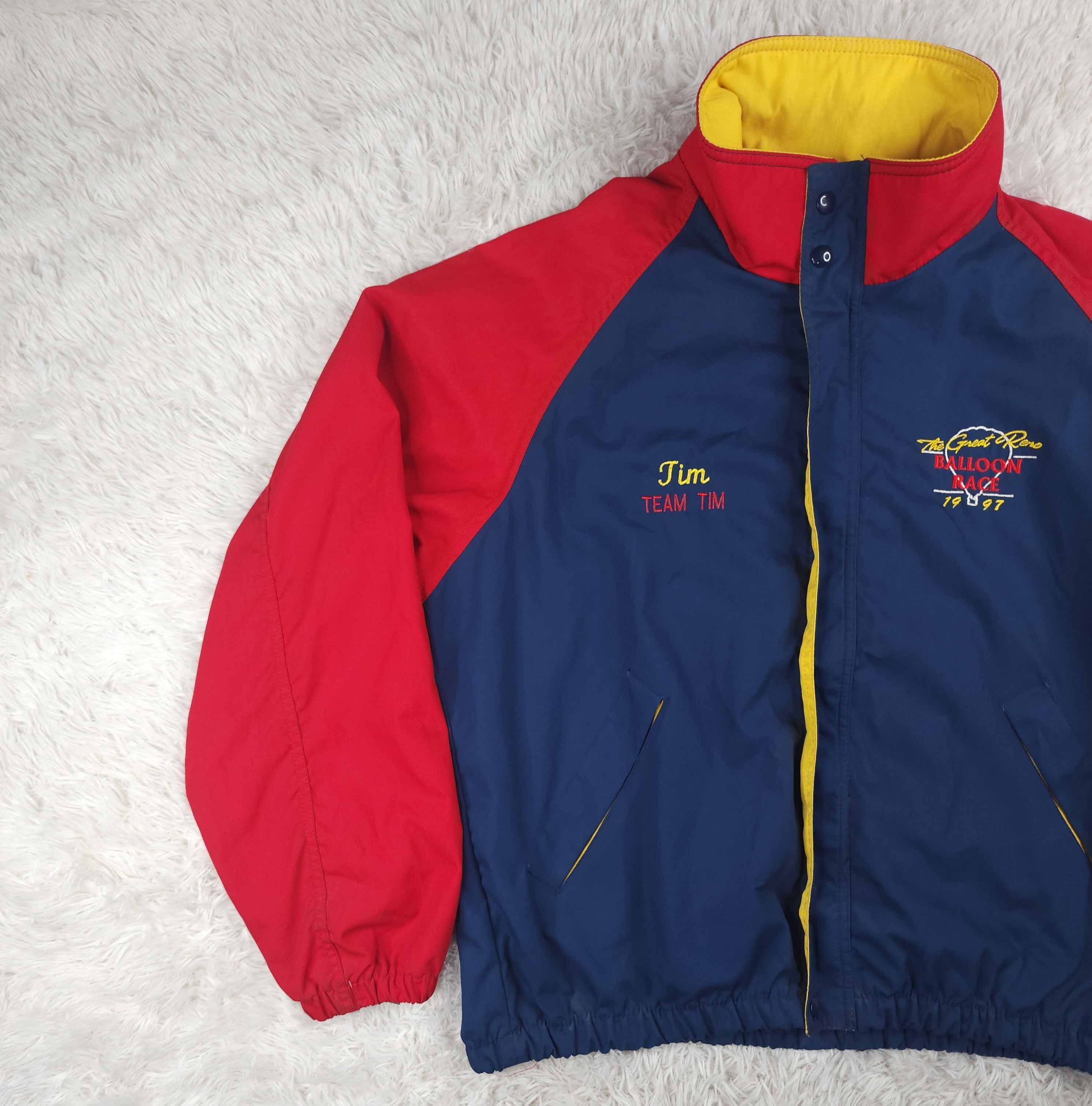 Dunbrooke Vintage 1997 The great Reno balloon race windbreaker jacket Size US L / EU 52-54 / 3 - 3 Thumbnail