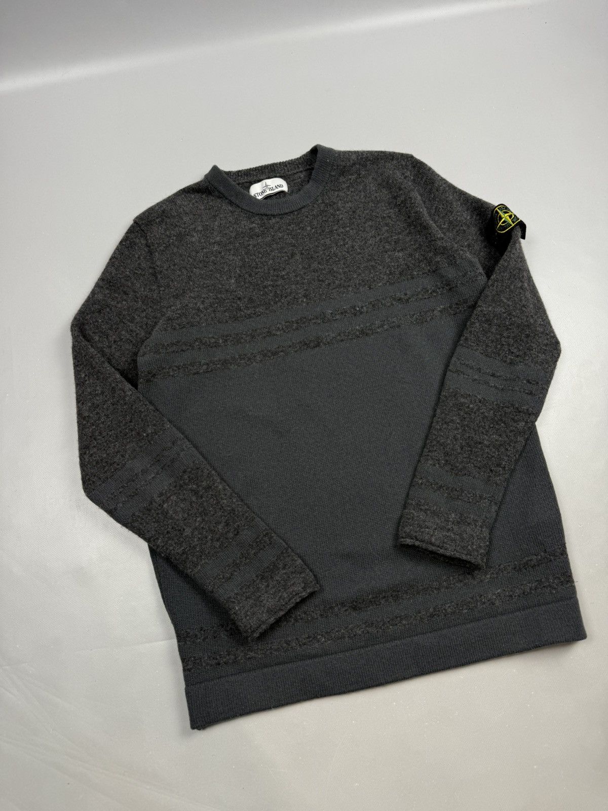 Stone Island Jersey stone island grey size L for men Size US L / EU 52-54 / 3 - 5 Thumbnail