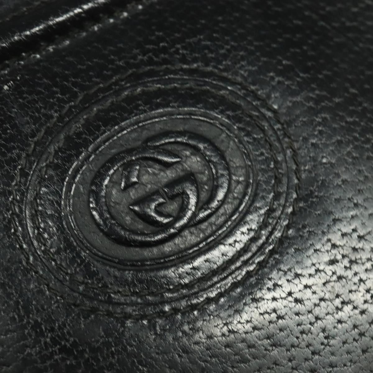 Gucci GUCCI Shoulder Bag Leather Black Gold 001 256 001 256 Size ONE SIZE - 14 Thumbnail