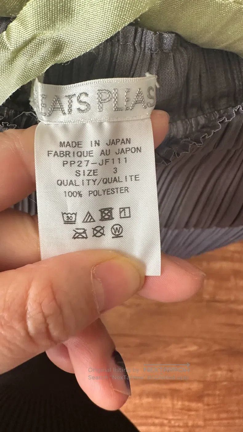 Issey Miyake Issey Miyake size:3 Gray Pants Size 31" - 2 Thumbnail