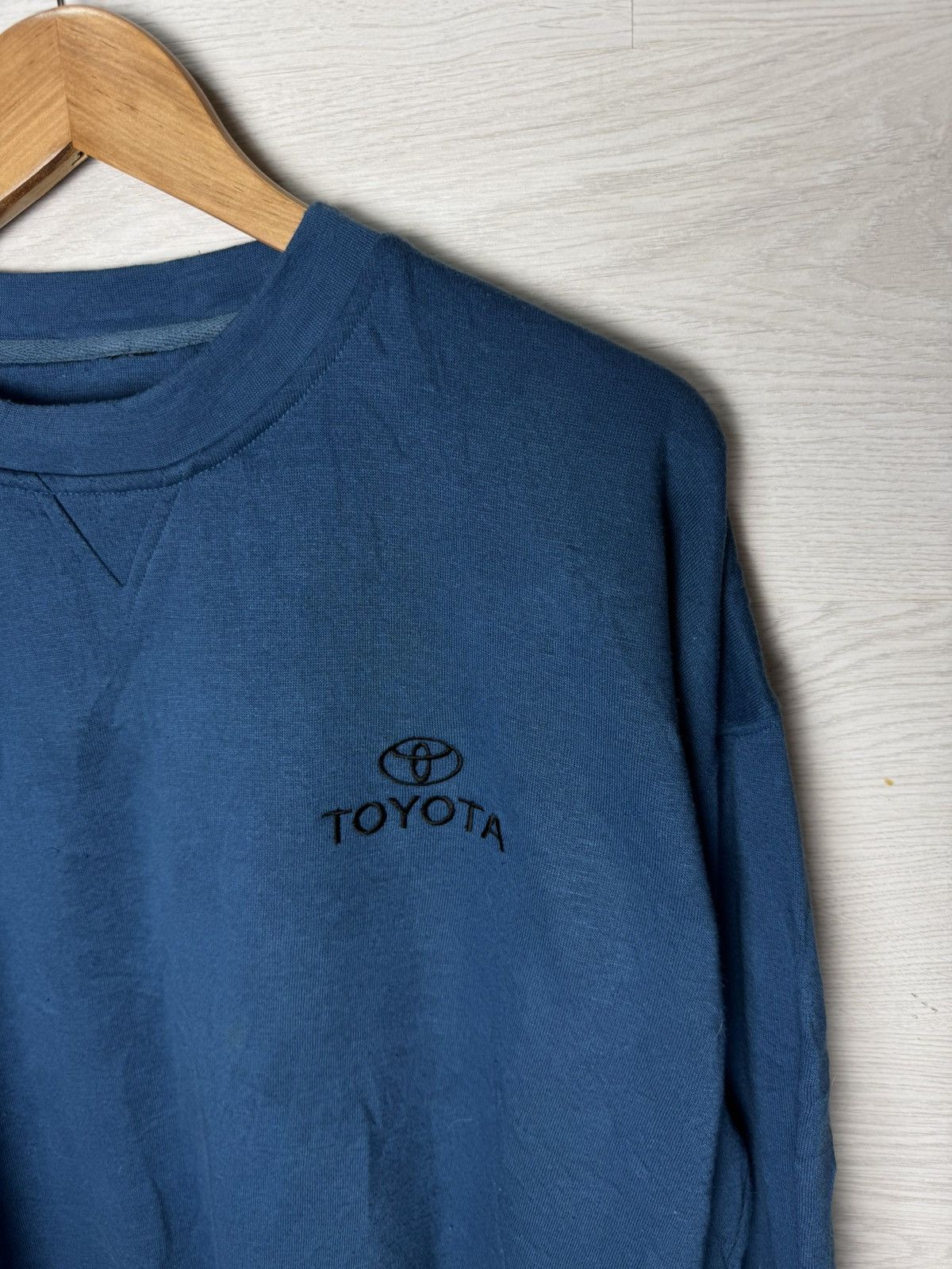 Vintage Toyota Sweatshirt Racing Oversized Classic Size US XL / EU 56 / 4 - 4 Thumbnail