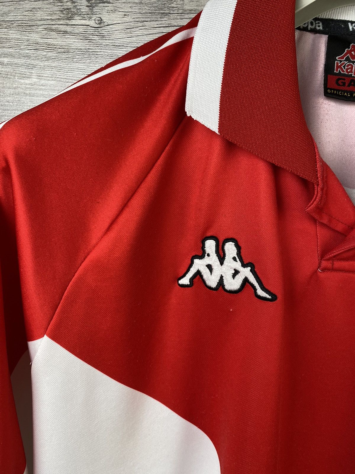 Club Monaco × Kappa × Vintage 🔥 Kappa A S Monaco Soccer tees football Home Vintage Rare Size US XL / EU 56 / 4 - 10 Thumbnail