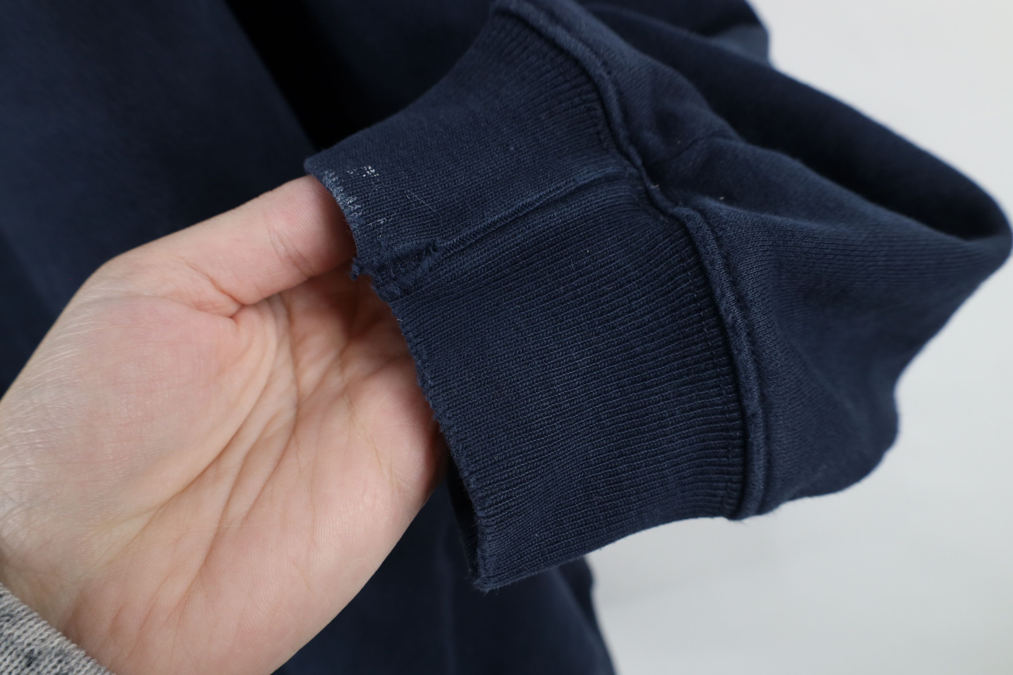 Nautica × Vintage Vintage 90s Nautica Sailboat Crewneck Sweatshirt Navy Blue Size US L / EU 52-54 / 3 - 10 Thumbnail