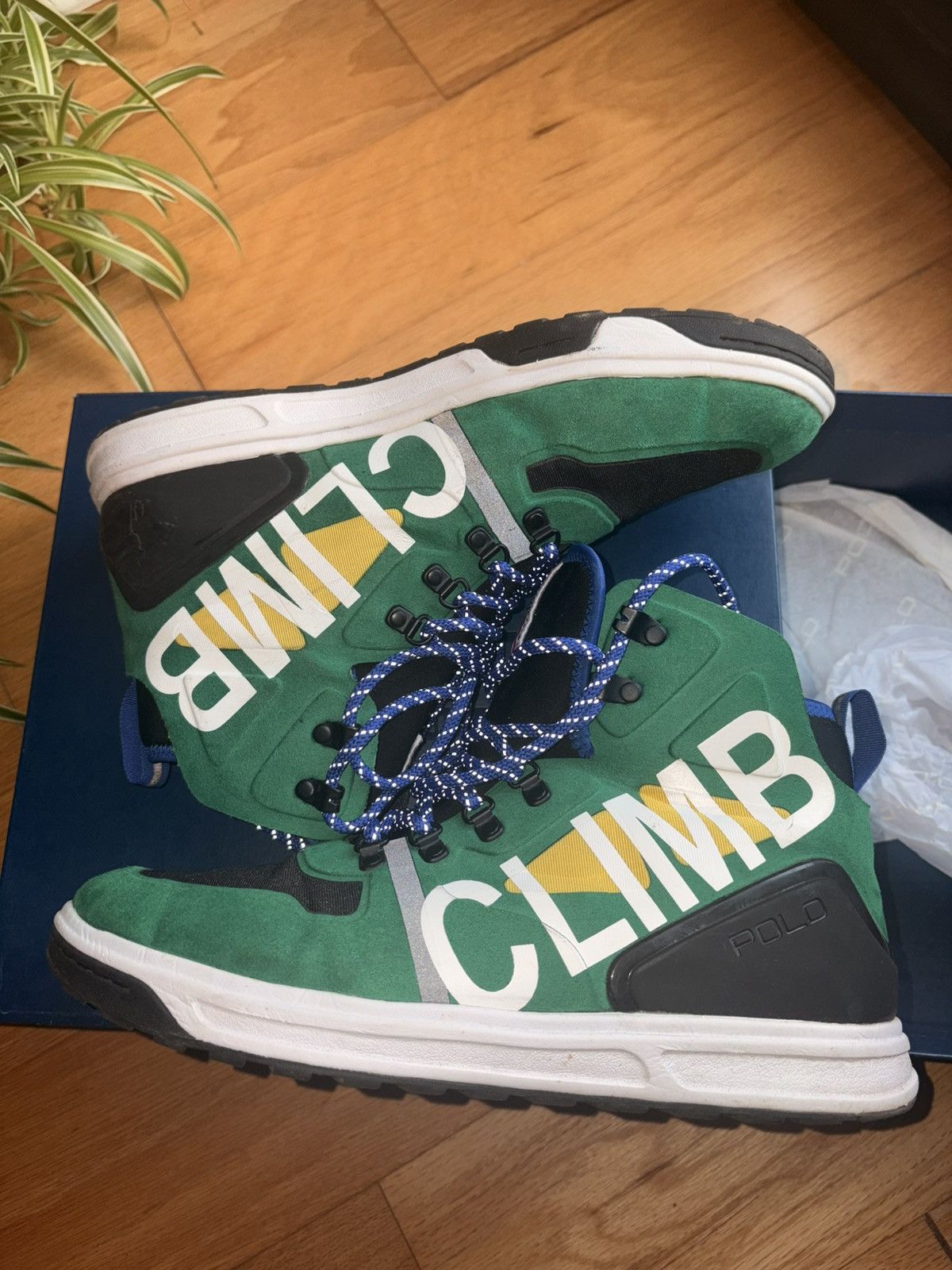 Polo Ralph Lauren Polo Ralph Lauren Climb Alpine 200 SK-ATH Green MU Shoes 9 Size US 9 / EU 42 - 6 Thumbnail
