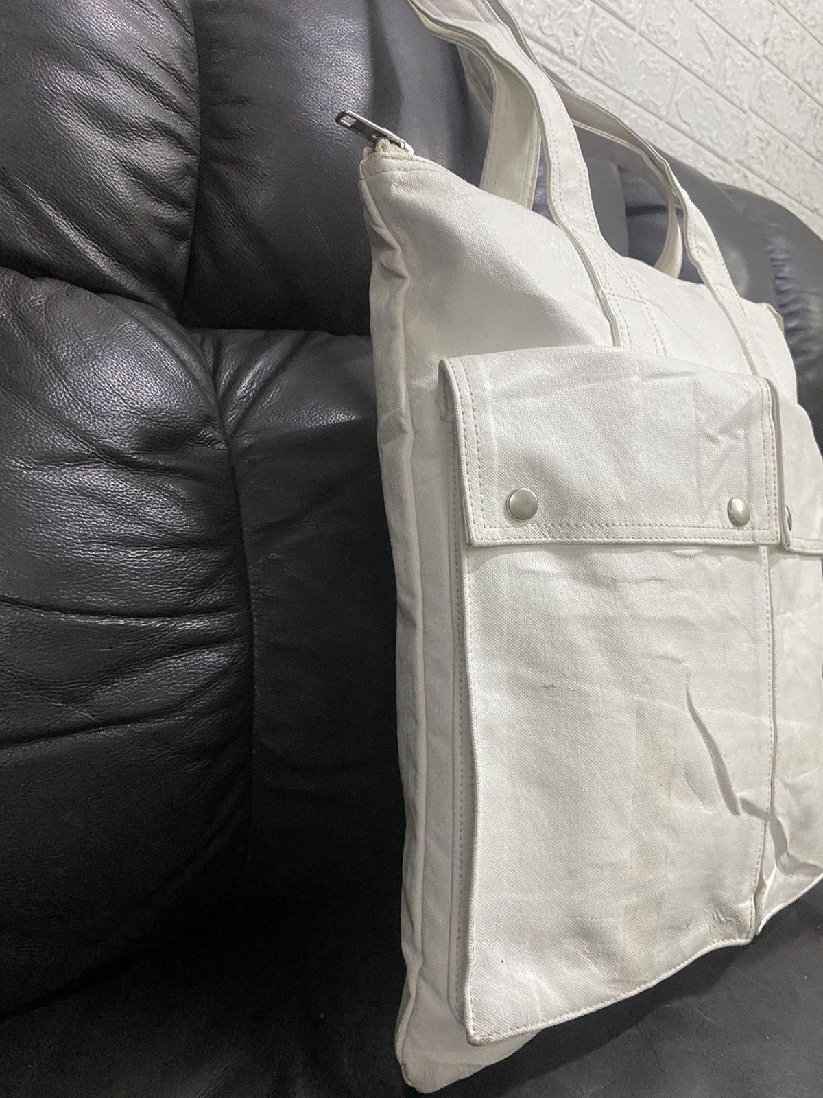 Japanese Brand × Porter Authentic Porter White Tote Shoulder Bag Size ONE SIZE - 7 Thumbnail