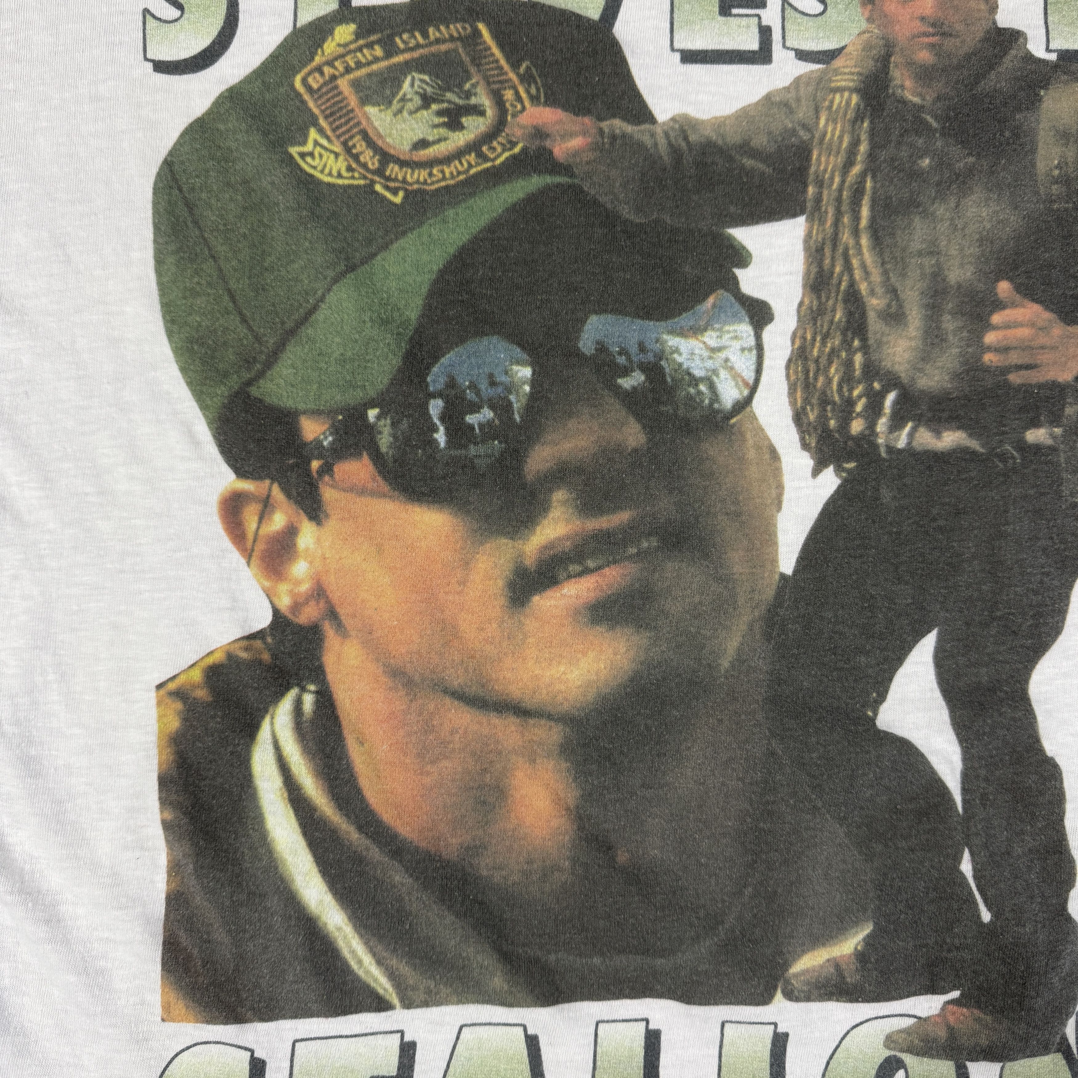Vintage Vintage 90s Sylvester Stallone Rap Tee Size US XL / EU 56 / 4 - 7 Thumbnail