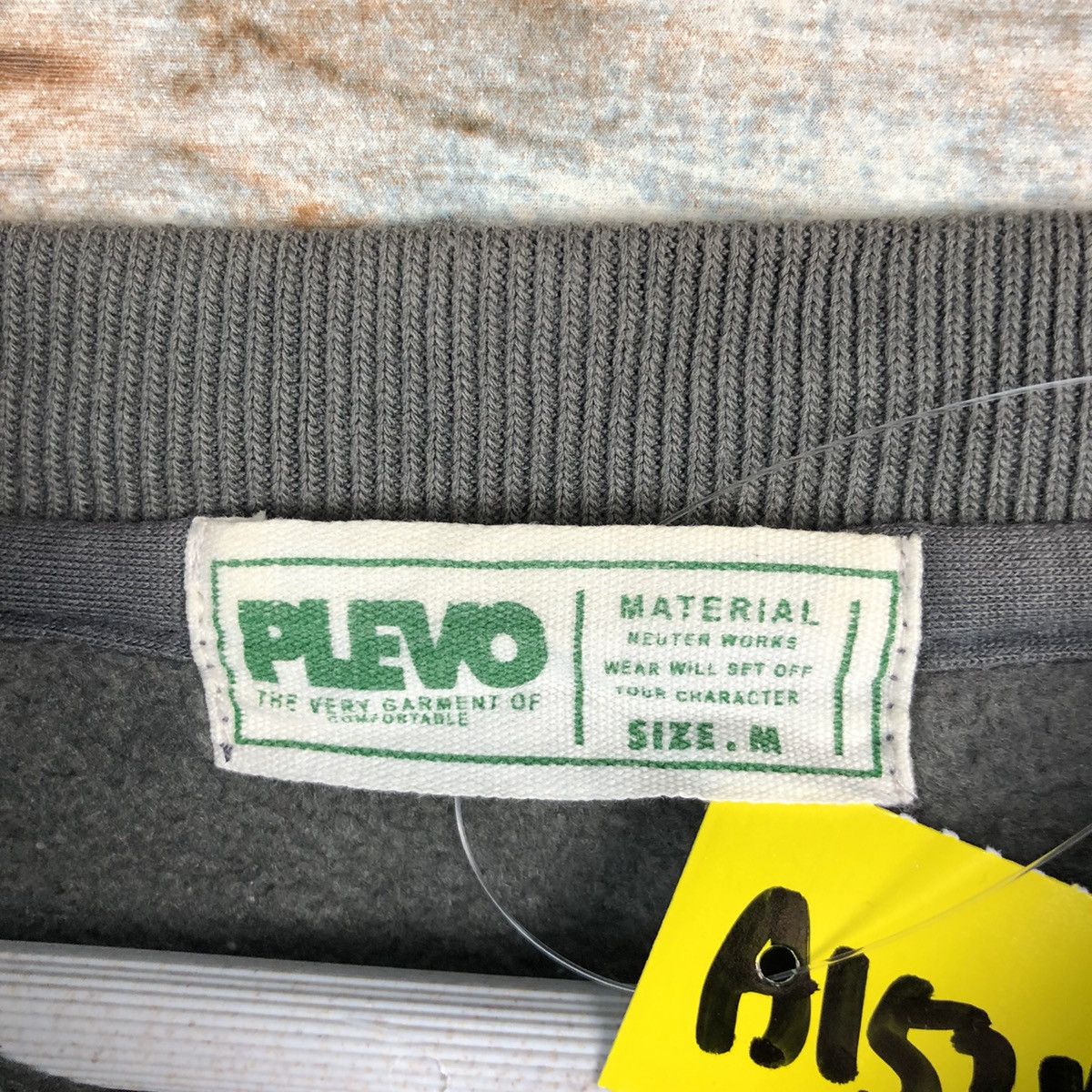 Vintage Dlevo surf vintage faded Grey Sweatshirt #A1524 Size US M / EU 48-50 / 2 - 10 Thumbnail