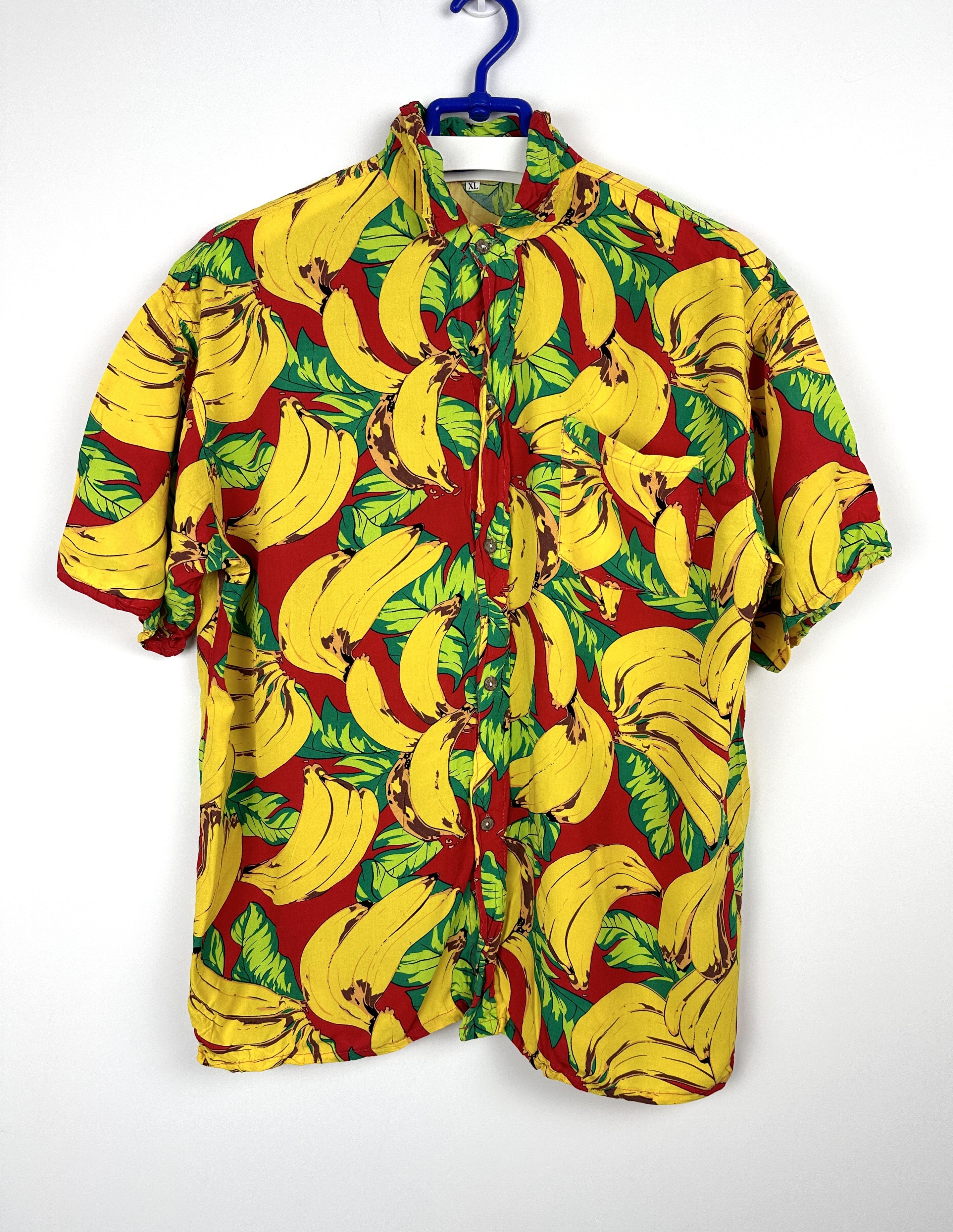 Vintage Vintage Hawaiian shirt retro 90s y2k summer silk rayon Size US S / EU 44-46 / 1 - 1 Thumbnail