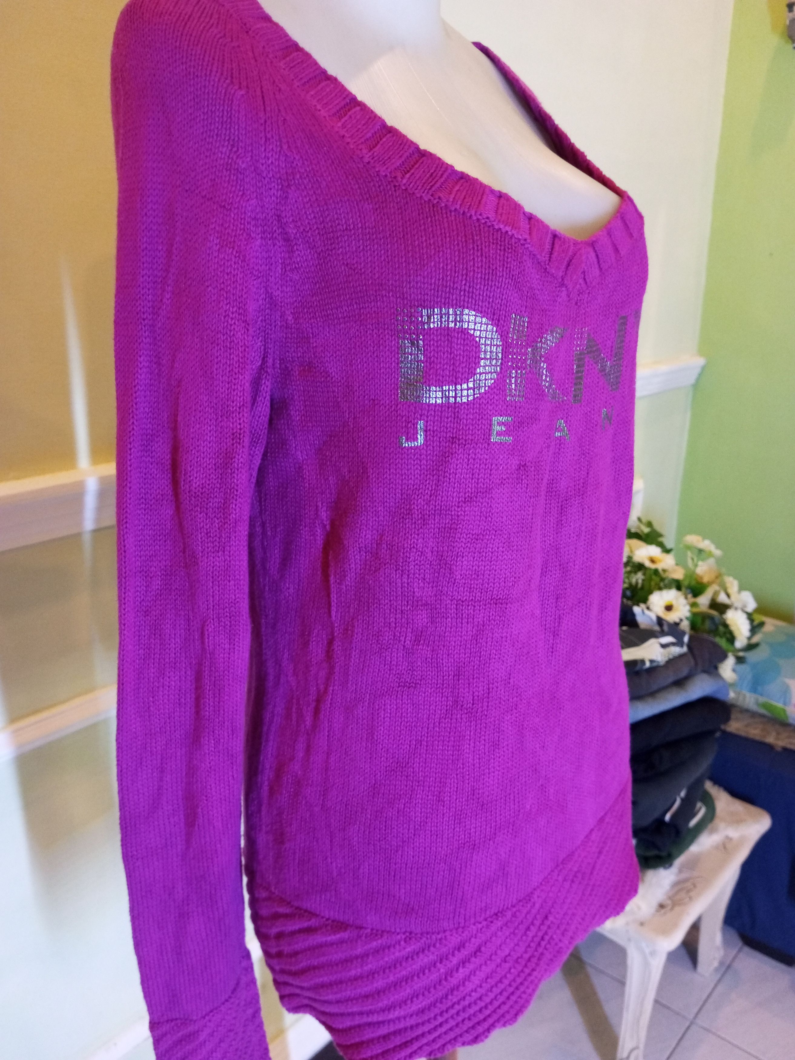DKNY DKNY Donna Karan sweater good condition Size L / US 10 / IT 46 - 8 Thumbnail