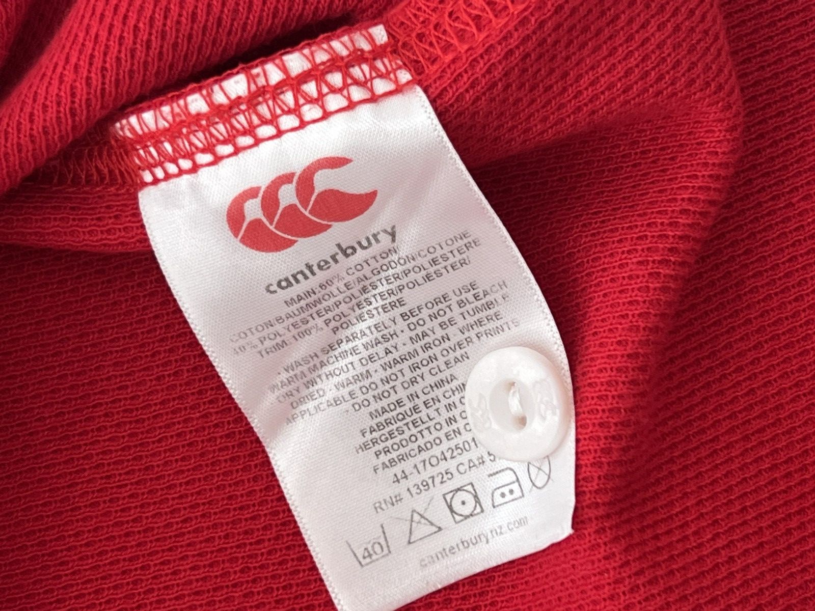 Canterbury of New Zealand Canterbury British & Irish Lions Rugby Jersey x sportwear Size US XXL / EU 58 / 5 - 8 Thumbnail