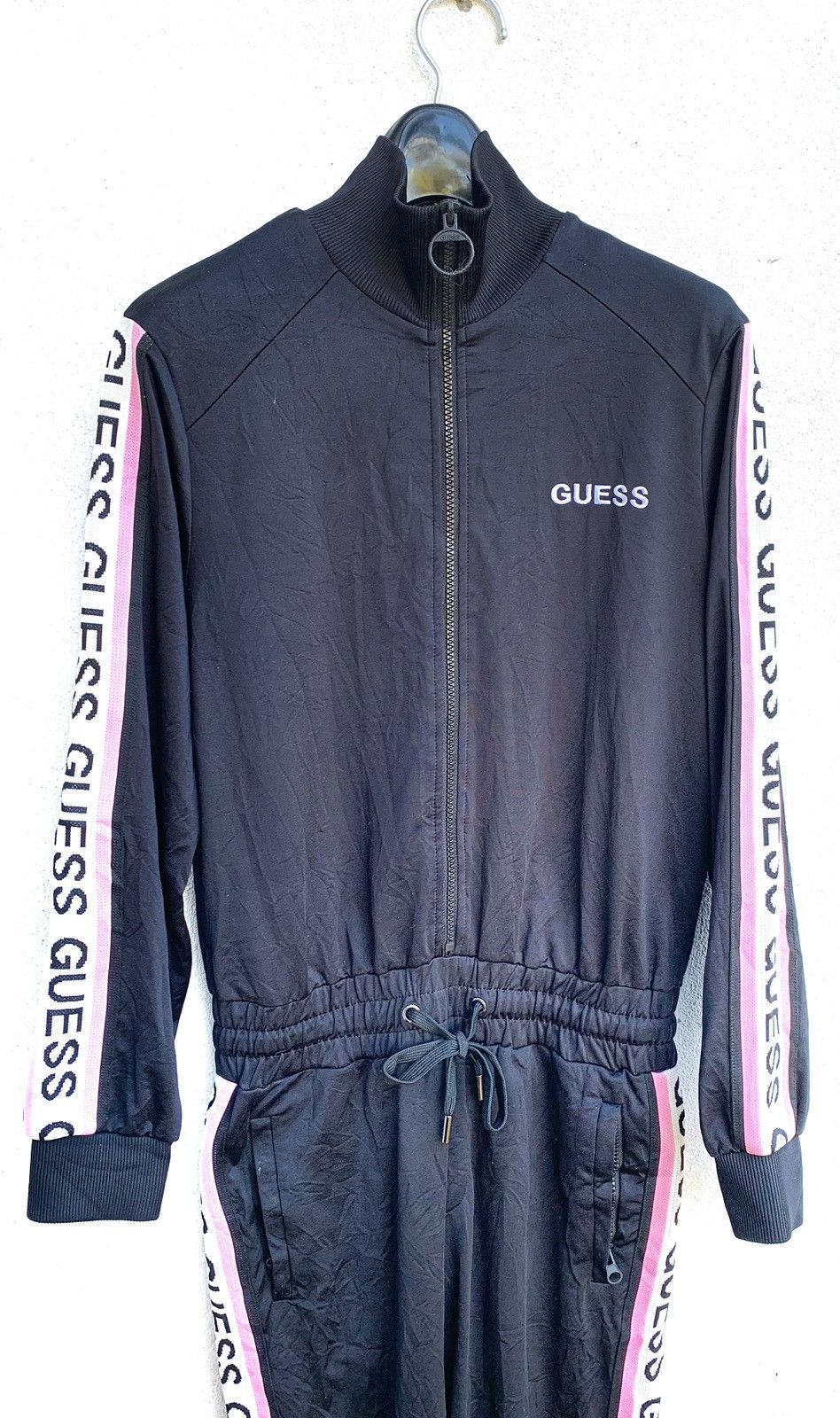 Guess × Vintage Vintage GUESS Side Tape Zipper Jumpsuit Size 24" / US 00 / IT 34 - 3 Thumbnail