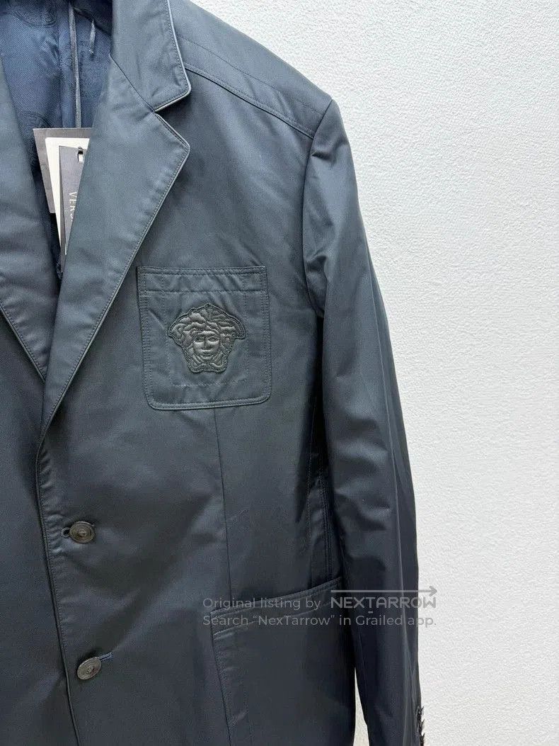 Versace Versace Men's Casual Blazer Logo Embroidery. Size US L / EU 52-54 / 3 - 4 Thumbnail