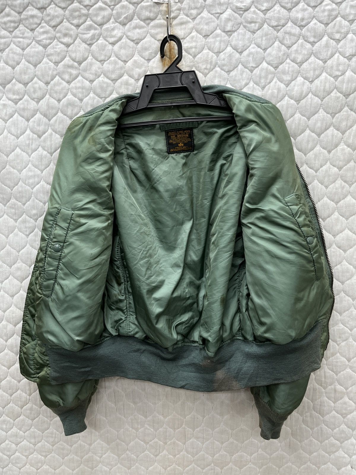 Alpha Industries 🔥🔥🔥STEALS VTG ALPHA INDUSTRIES MA1 BOMBER JACKET Size US M / EU 48-50 / 2 - 7 Thumbnail