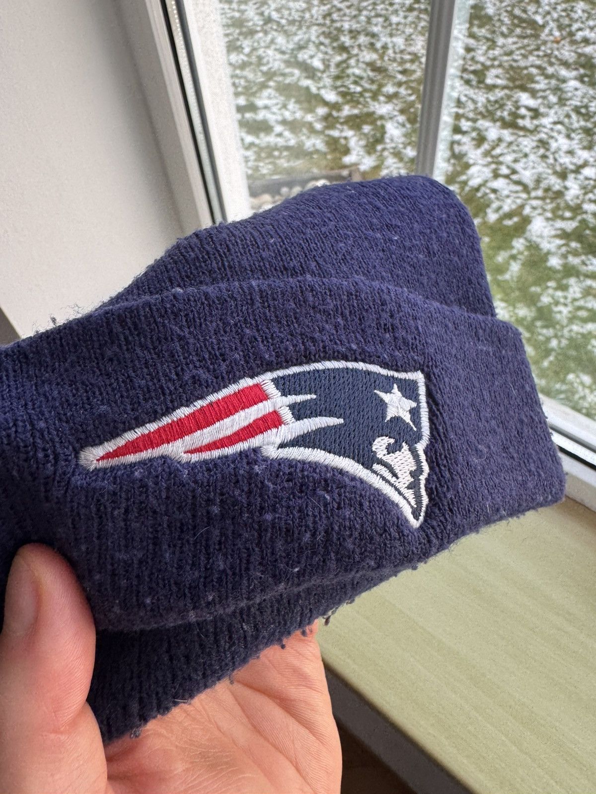 NFL NEW ENGLAND PATRIOTS VINTAGE NFL BEANIE HAT Size ONE SIZE - 3 Thumbnail
