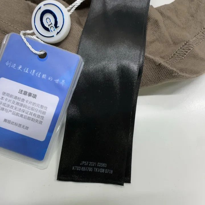 Balenciaga Balenciaga Grey Logo Print T-Shirt 0079-2507 Size M / US 6-8 / IT 42-44 - 3 Thumbnail