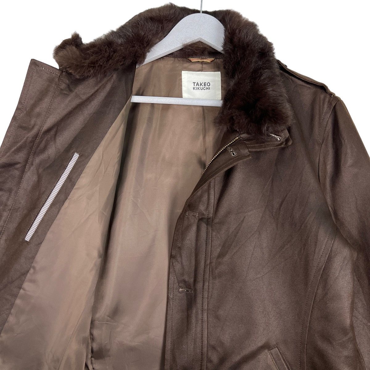 Takeo Kikuchi 🔥 TAKEO KIKUCHI BROWN BLOUSON JACKET Size US M / EU 48-50 / 2 - 10 Thumbnail