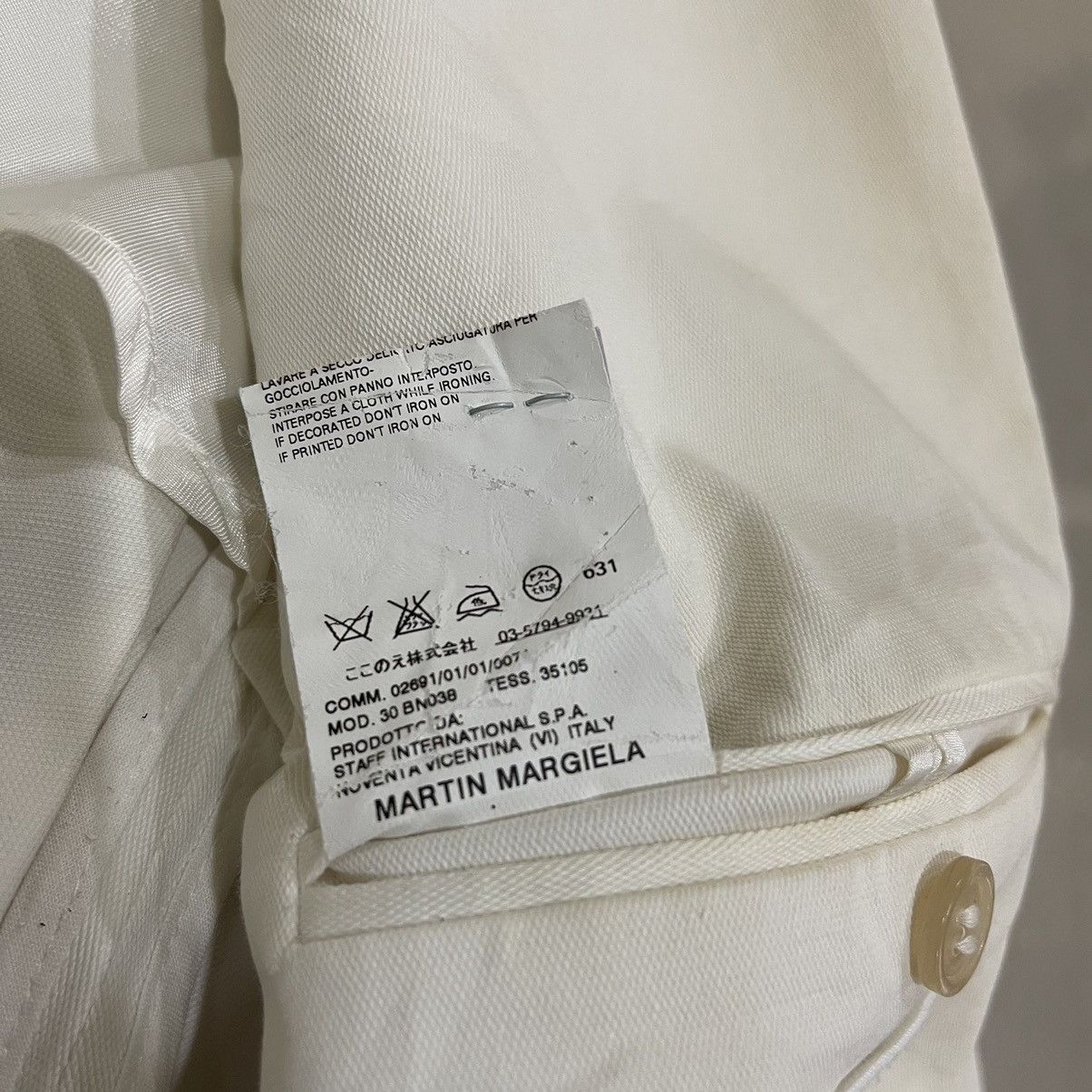 Maison Margiela 🇮🇹Maison Margiela Blazer Light Jacket Size US M / EU 48-50 / 2 - 13 Thumbnail