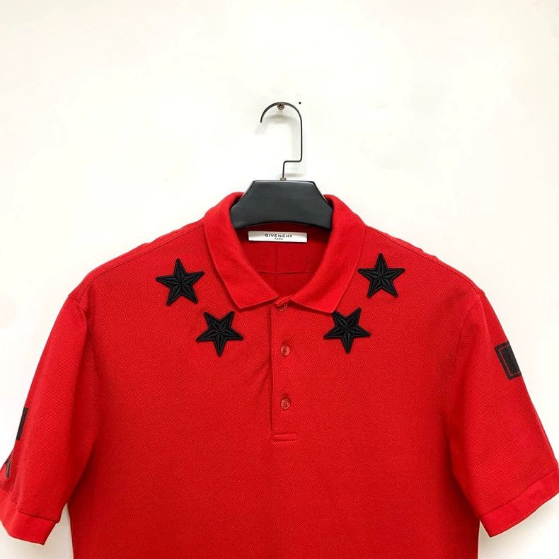 Givenchy Givenchy Five-Star Seal Polo Short Sleeve 2506-Nextarrow Size US XL / EU 56 / 4 - 3 Thumbnail