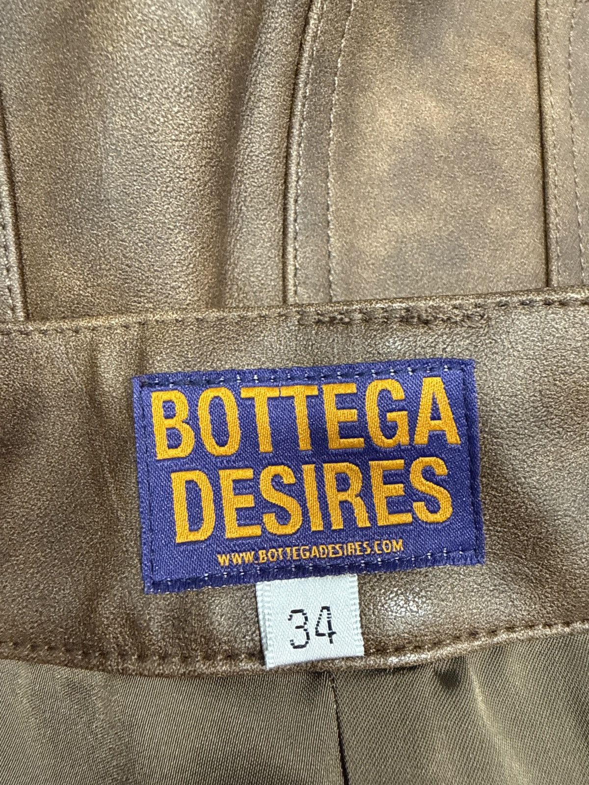 Bottega Desires Bottega Desires Leather Shorts Size US 34 / EU 50 - 3 Thumbnail