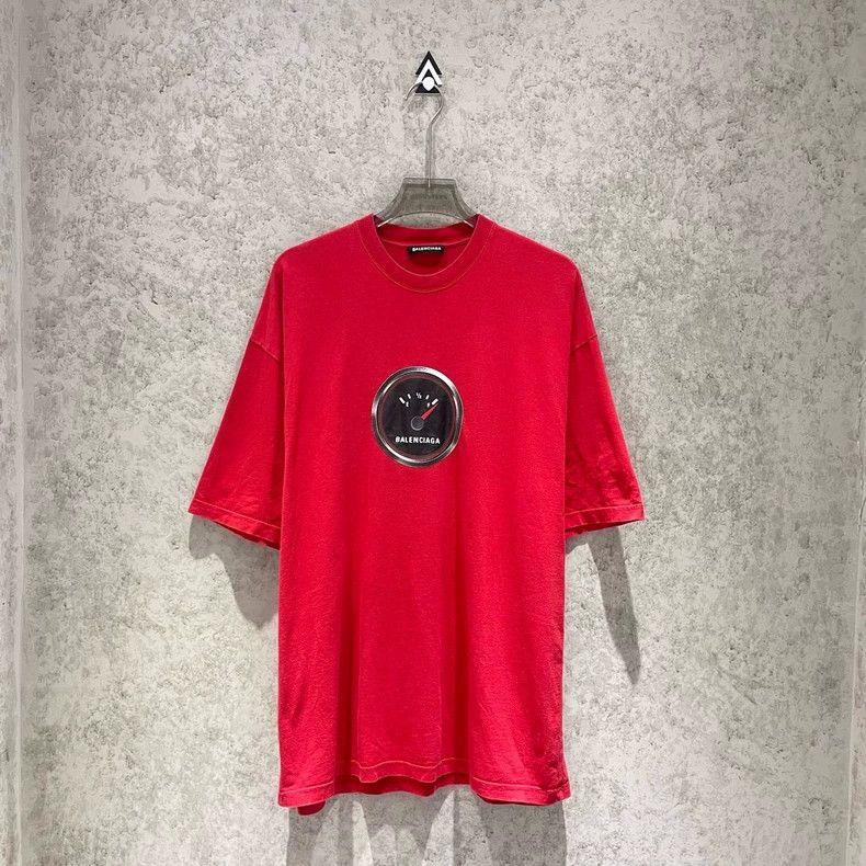 Balenciaga Balenciaga Red dashboard short sleeves 2502-Nextarrow Size US L / EU 52-54 / 3 - 1 Thumbnail