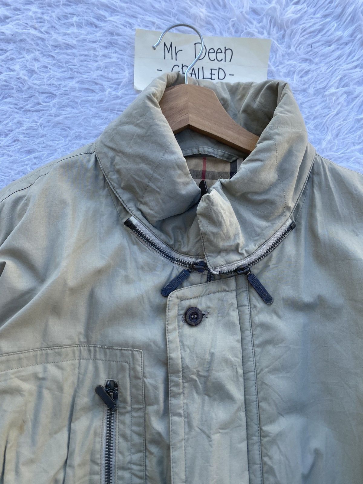Burberry Rare Vintage 90s Burberry Parka Coat Jacket Size US L / EU 52-54 / 3 - 12 Thumbnail