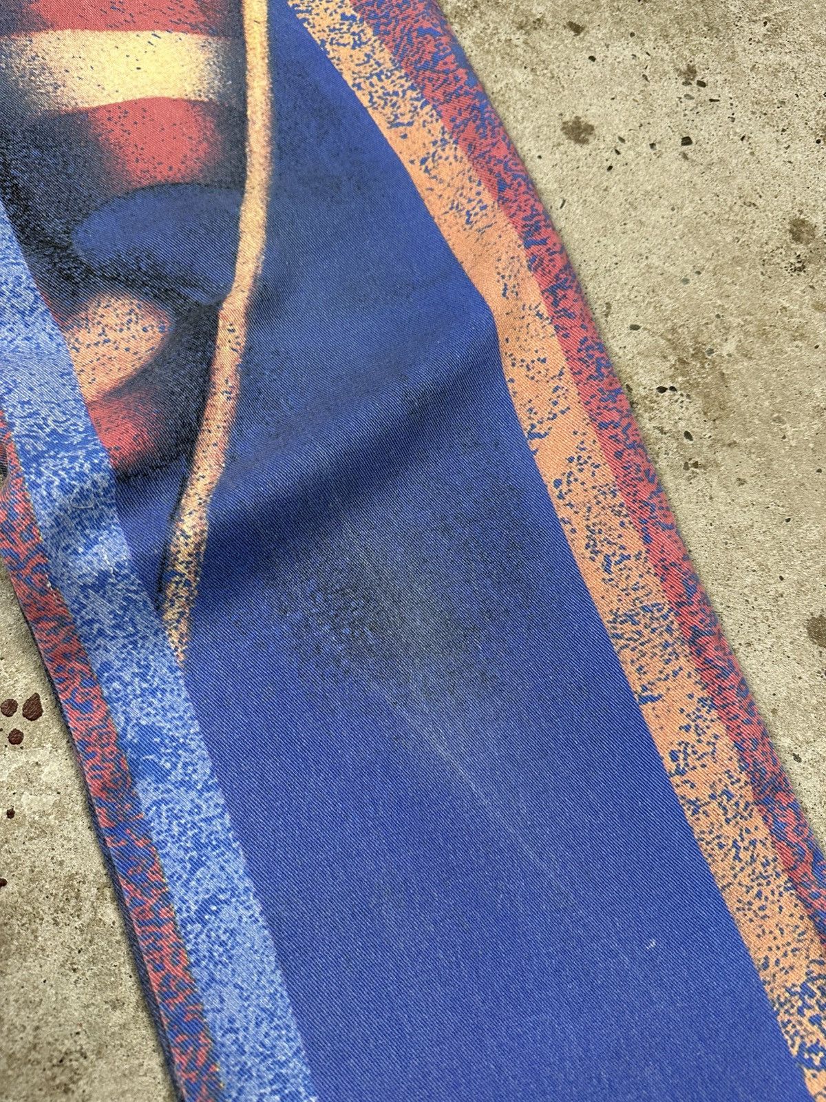 Japanese Brand × Vintage Vintage 90s American Flag Girl Print US Pants Rare Size US 30 / EU 46 - 4 Thumbnail