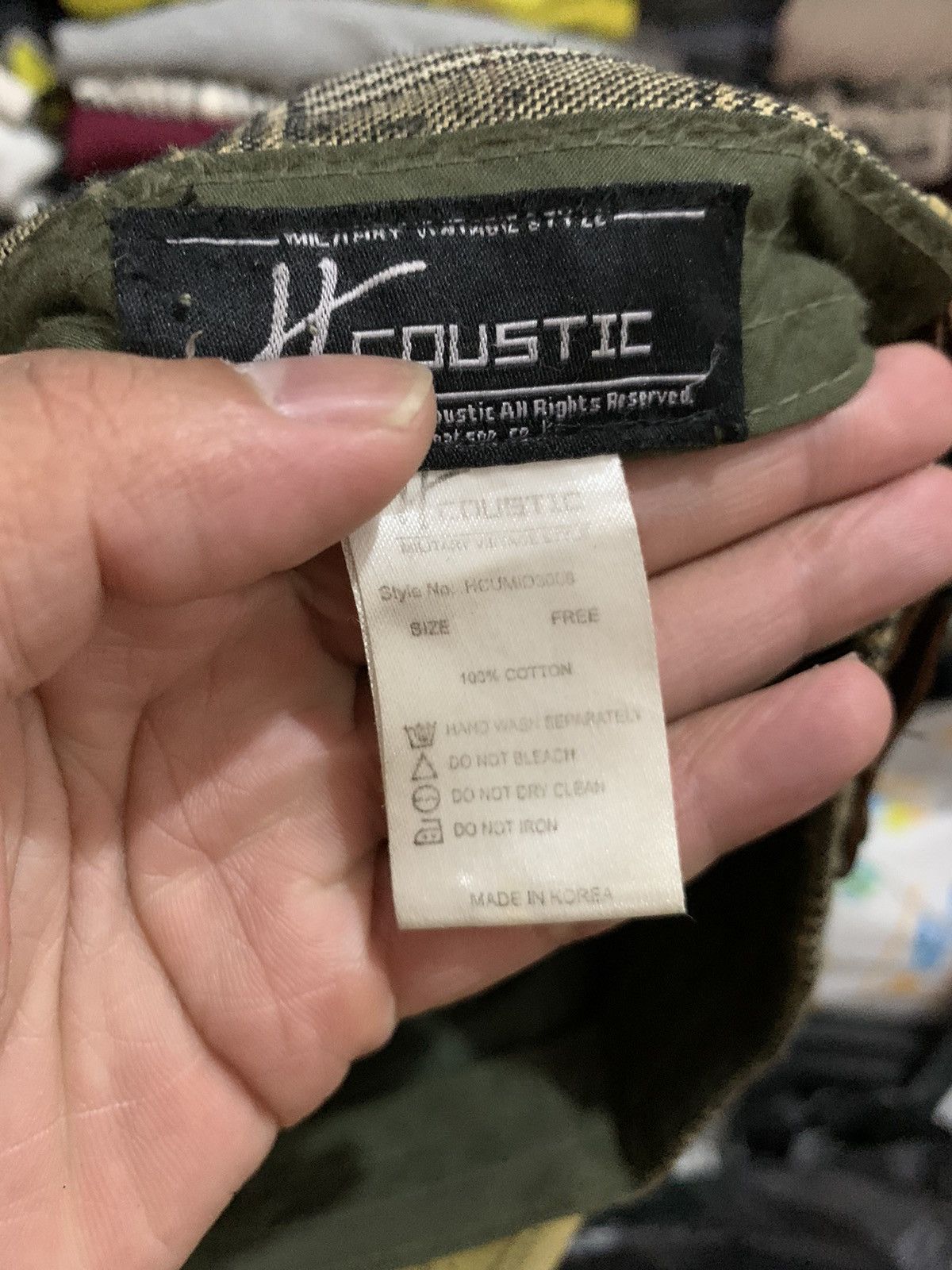 Japanese Brand H coustic cadet hats Size ONE SIZE - 8 Thumbnail