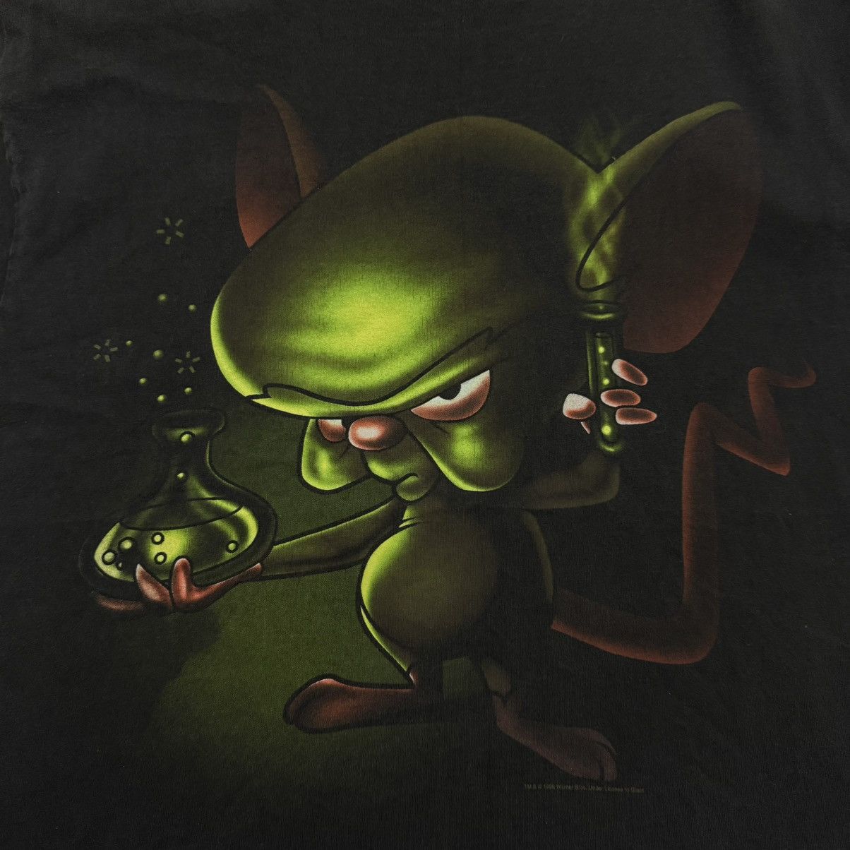 Cartoon Network Vintage 90s Pinky And The Brain Animaniacs Tshirt Size US L / EU 52-54 / 3 - 3 Thumbnail