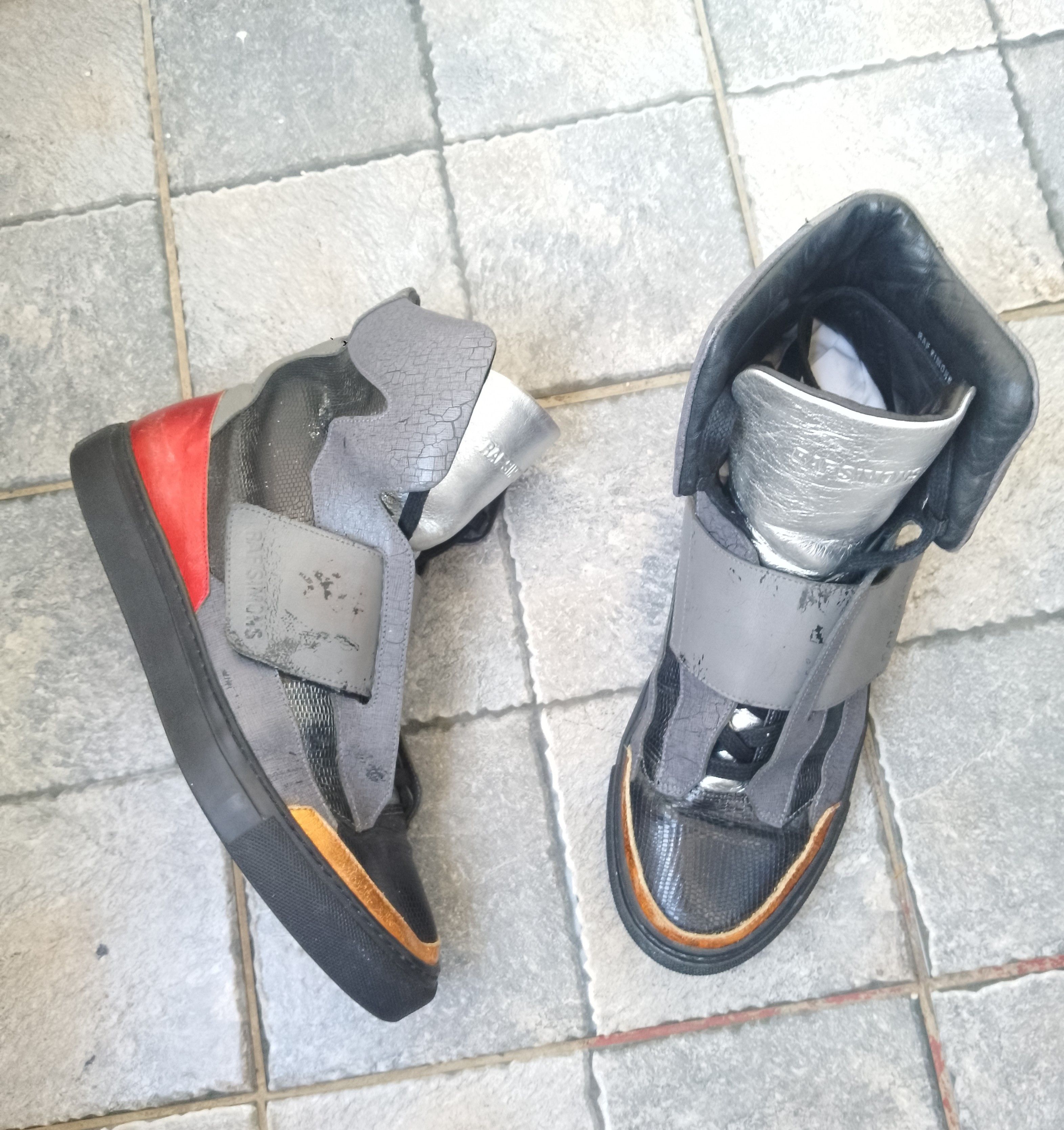Raf Simons × Sterling Ruby Raf Simons x sterling Ruby high top trainers Size US 9 / EU 42 - 4 Thumbnail