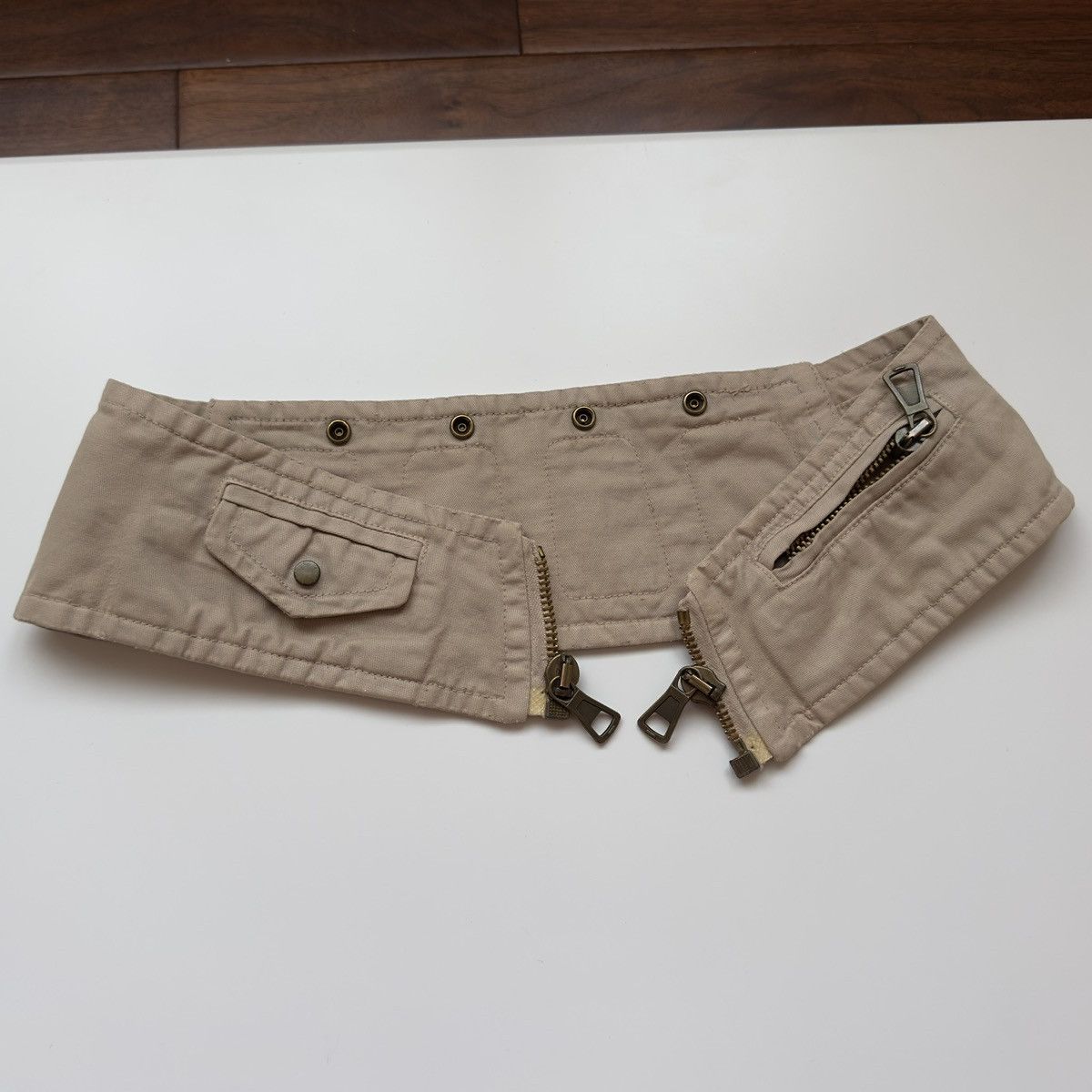 Dsquared2 Dsquared2 F/W 2002 Zip-Off Low Rise Moto Pants Size US 30 / EU 46 - 4 Thumbnail