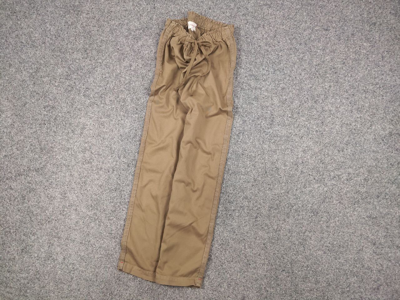 Xirena Xirena Design Ankle Trouser Cotton Beige Stripe Pocket Pants Size 32" / US 10 / IT 46 - 3 Thumbnail