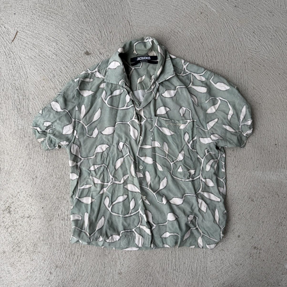 Jacquemus Jacquemus L’Amour Short Sleeve Button Down Size US M / EU 48-50 / 2 - 1 Thumbnail