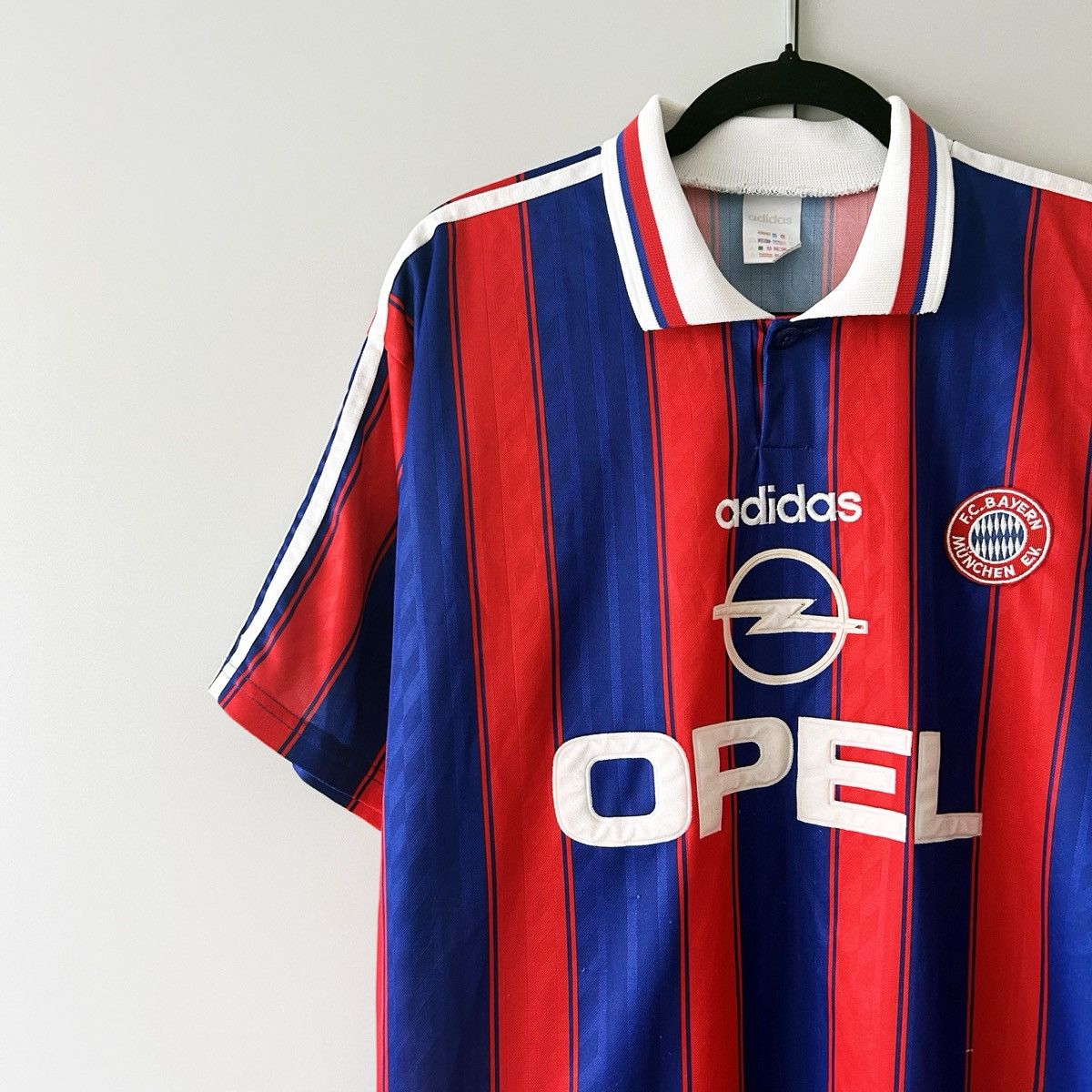 Adidas Bayern Munich jersey 1995 vintage rare adidas Size US XL / EU 56 / 4 - 2 Thumbnail
